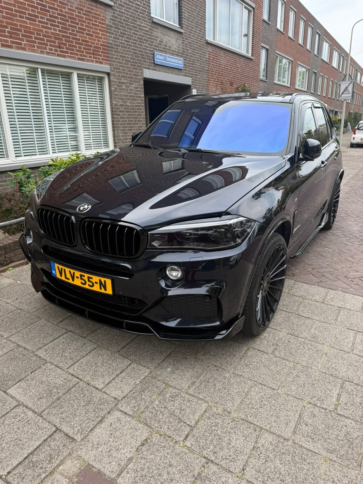 BMW X5 2018 Zwart GRIJS KENTEKEN!, Auto's, Automaat, 2993 cc, 258 pk, Parkeerassistent