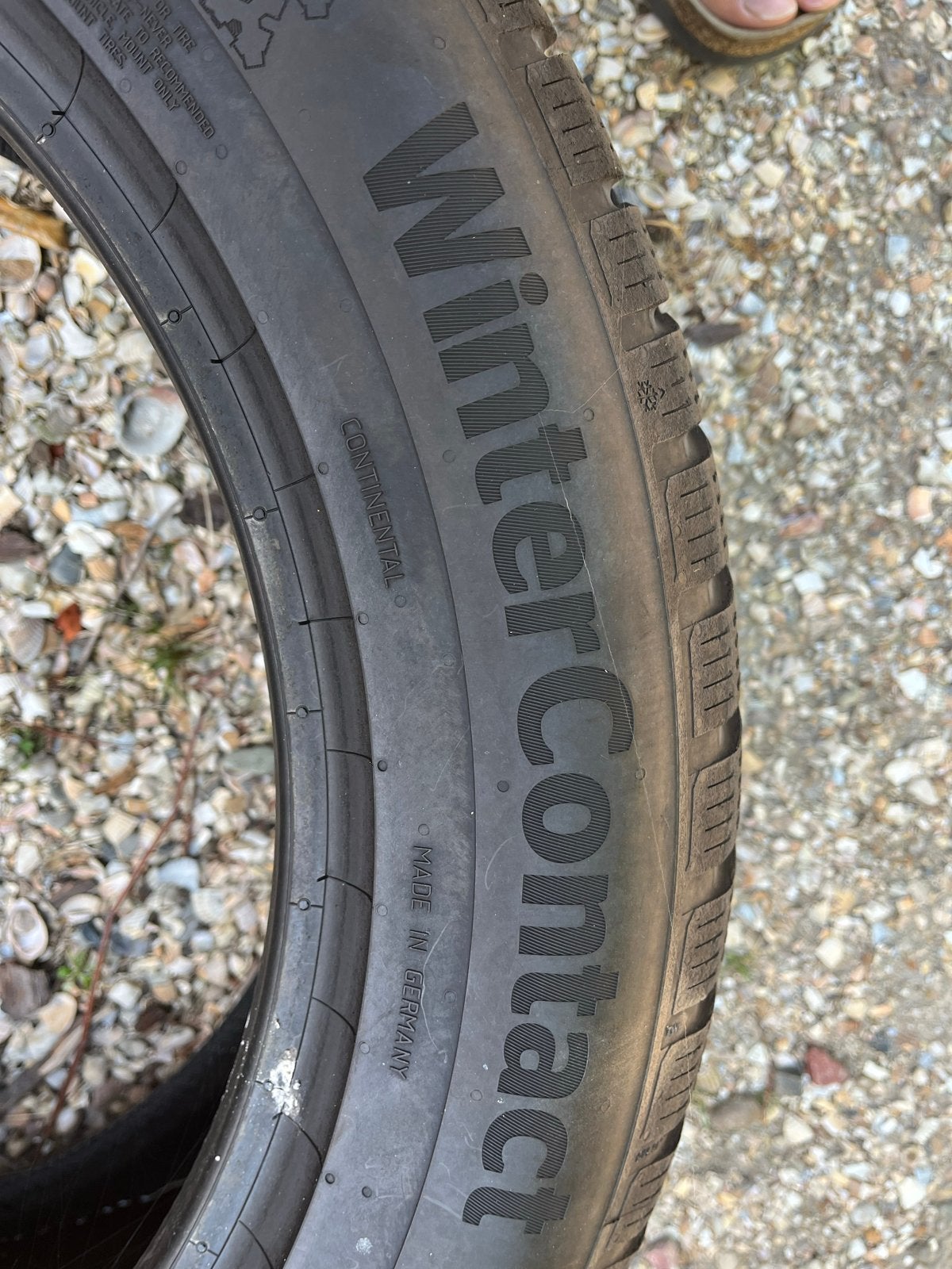 Continental WinterContact 235/55 R18 V XL Winterbanden, Auto-onderdelen, Banden en Velgen, Ophalen, 18 inch, Gebruikt, Winterbanden