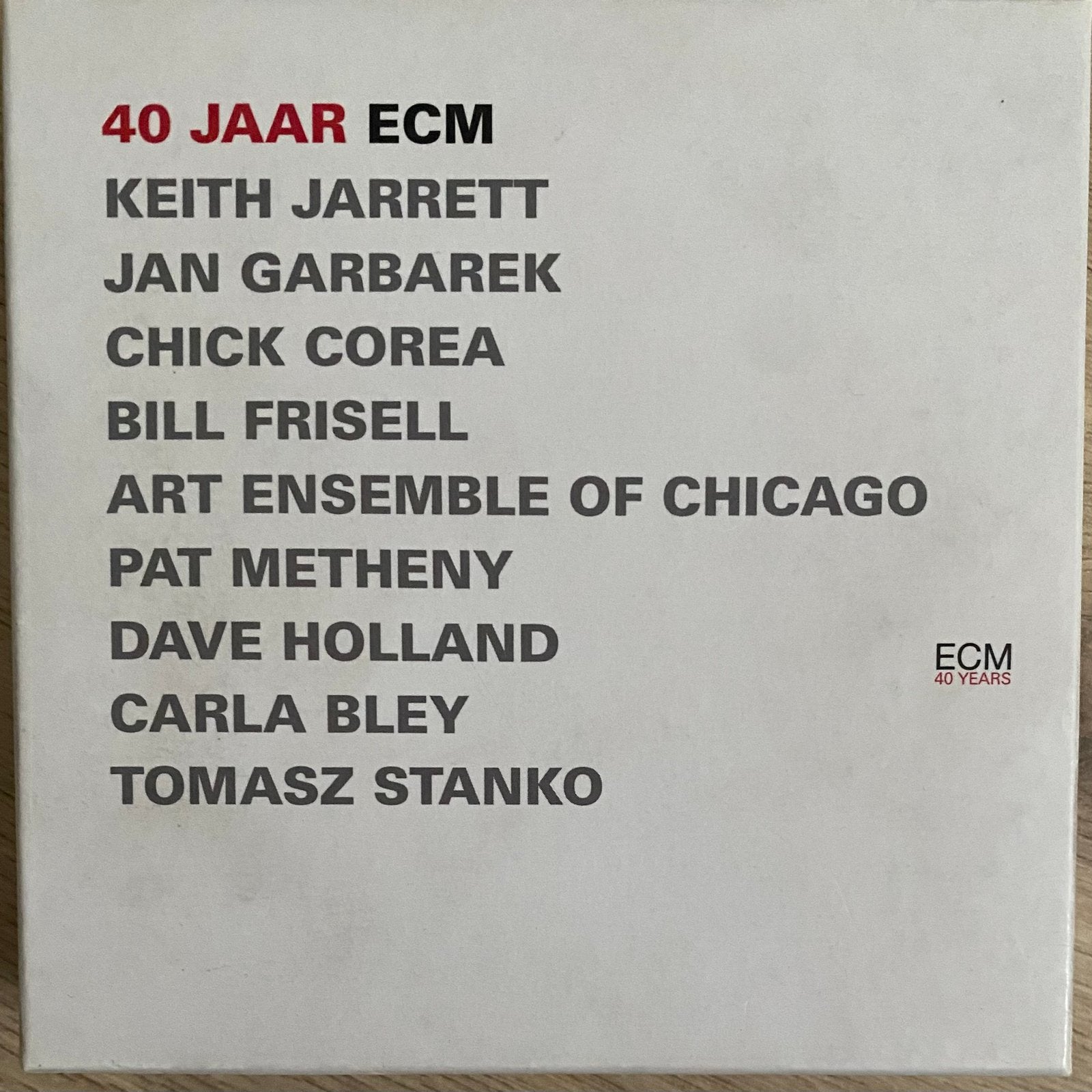 ECM 40 jaar 10 CD Box oa Chick Corea P.Metheny Bill Frissell, Ophalen of Verzenden