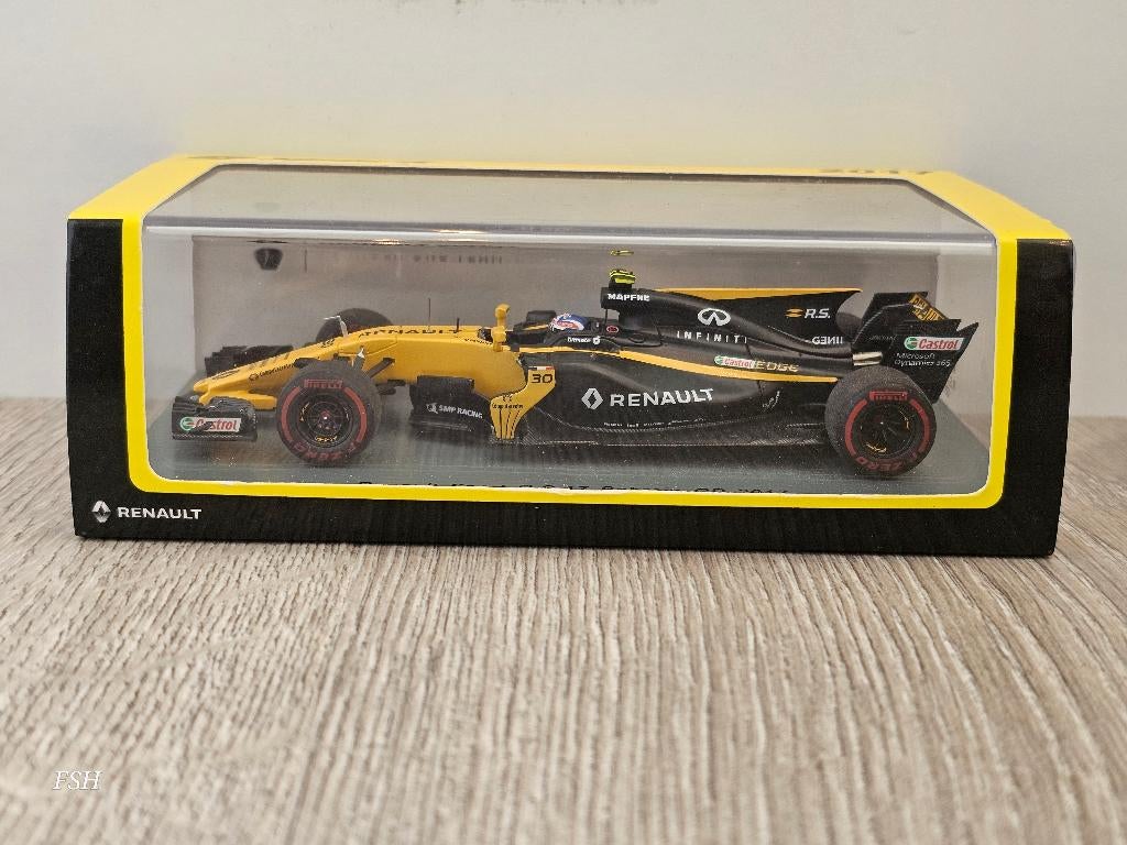 Renault R.S.17, Jolyon Palmer # 30, 2017. SPARK., Hobby en Vrije tijd, Modelauto's | 1:43, Ophalen of Verzenden, Zo goed als nieuw