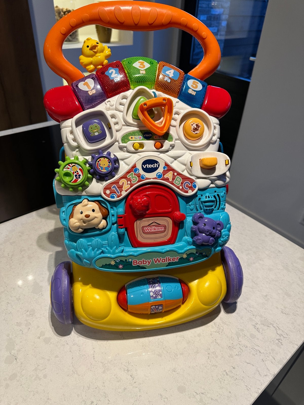 VTech Baby Walker - Interactieve Loopwagen, Kinderen en Baby's, Ophalen, Zo goed als nieuw, 6 maanden tot 2 jaar