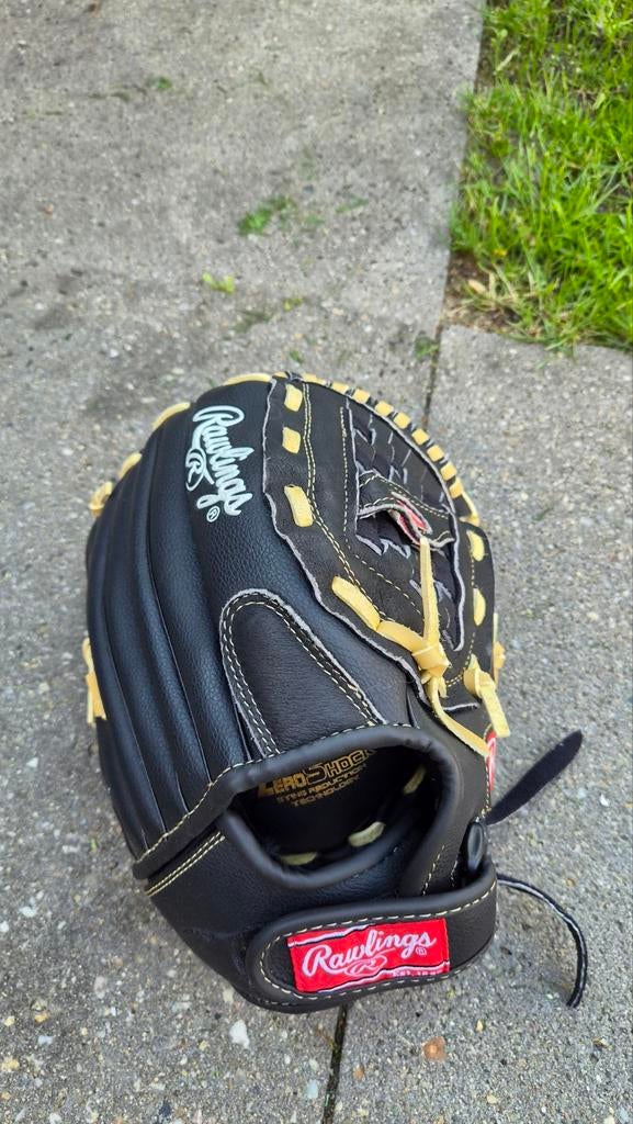 Rawlings Zero Shock Honkbalhandschoen - Zwart, Ophalen, Zo goed als nieuw