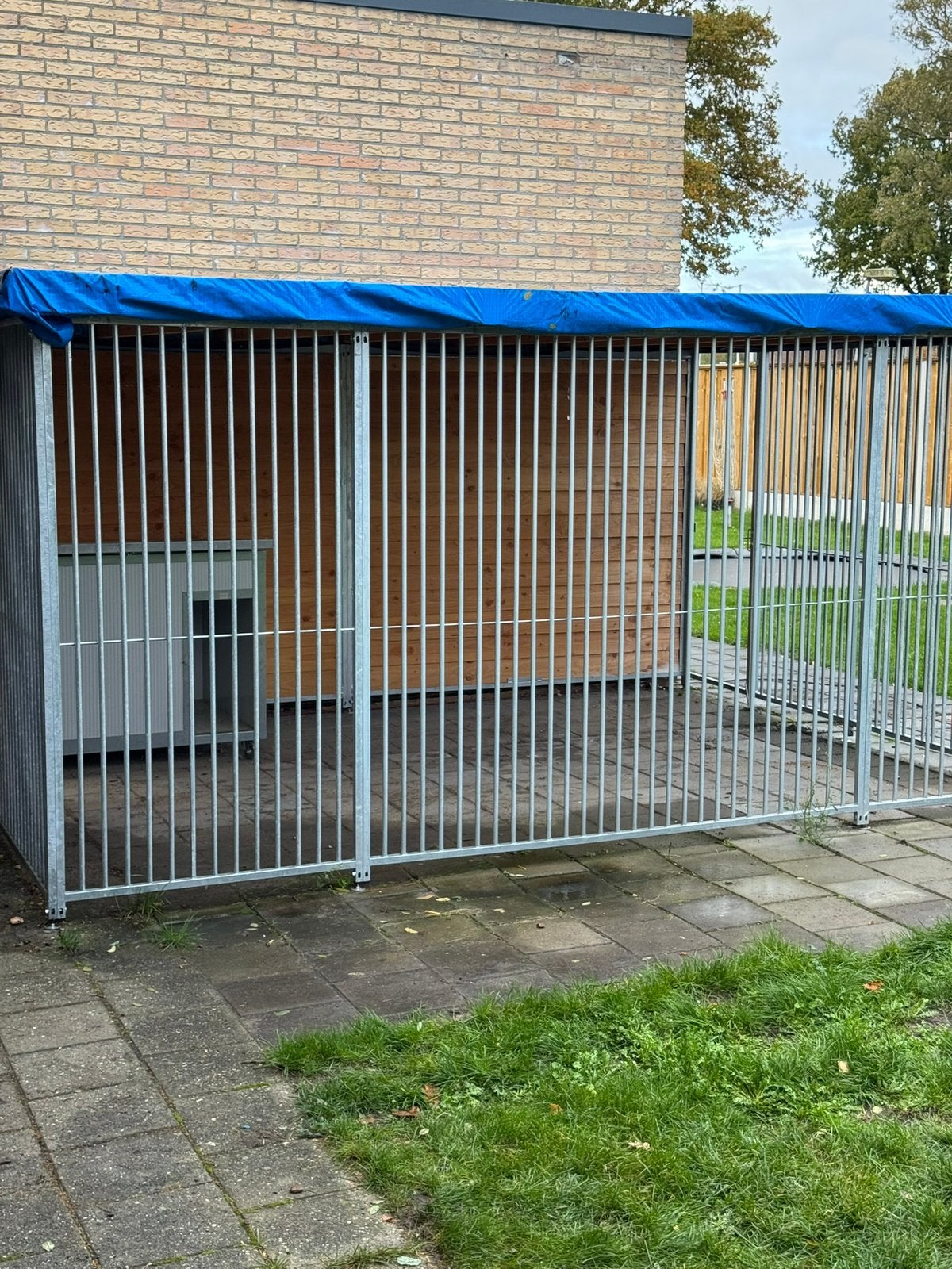 Kennel panelen, Dieren en Toebehoren, Ophalen, Zo goed als nieuw, 110 cm of meer, 100 cm of meer