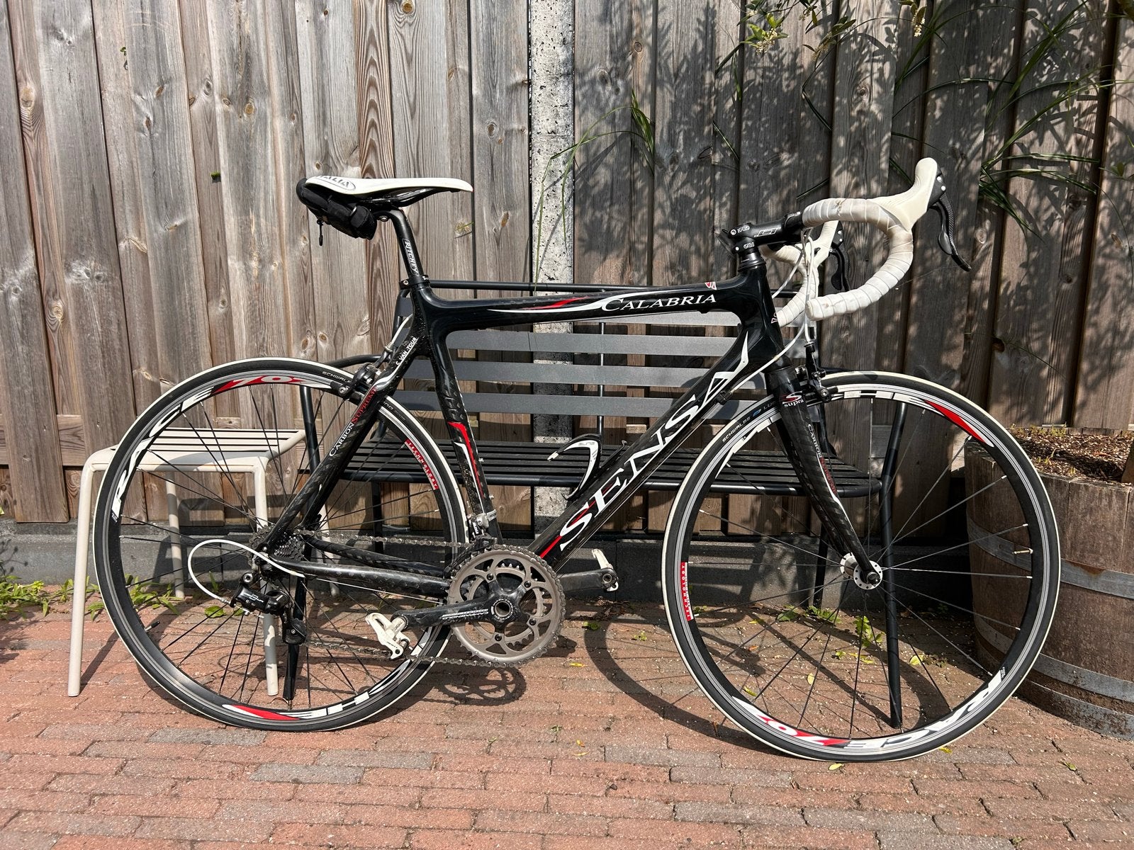 Sensa Calabria racefiets - Carbon frame, 28 inch, Gebruikt, Carbon, Heren