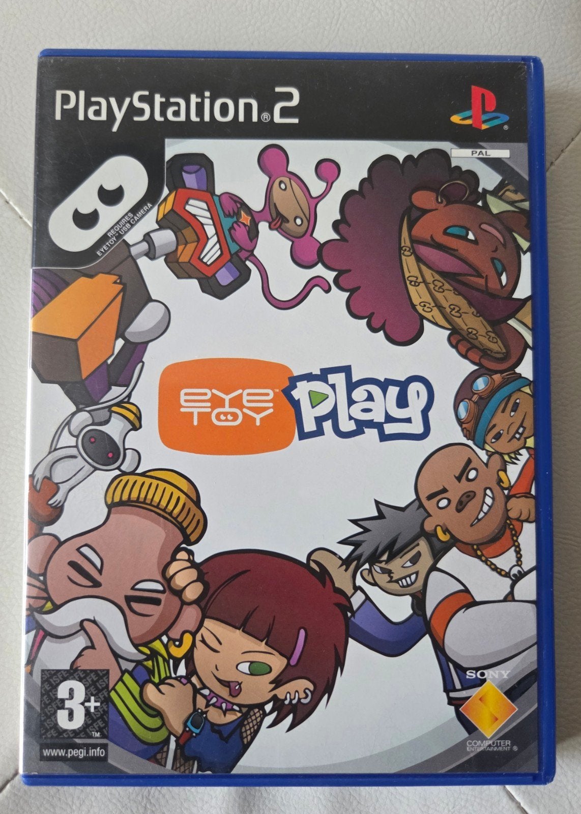 PlayStation 2 Eye Toy Play, Spelcomputers en Games, Avontuur en Actie, Gebruikt, Eén computer, Ophalen of Verzenden