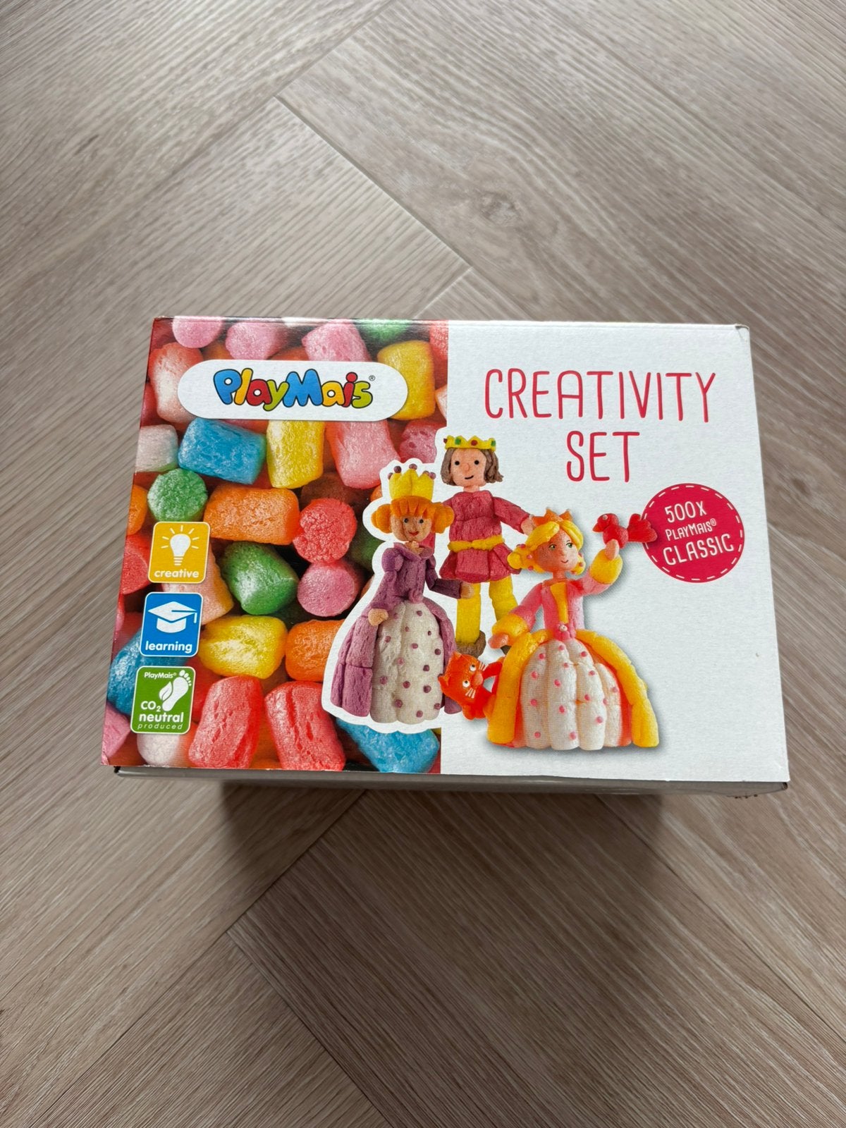 Playmais, Ophalen, Zo goed als nieuw, Knutselen