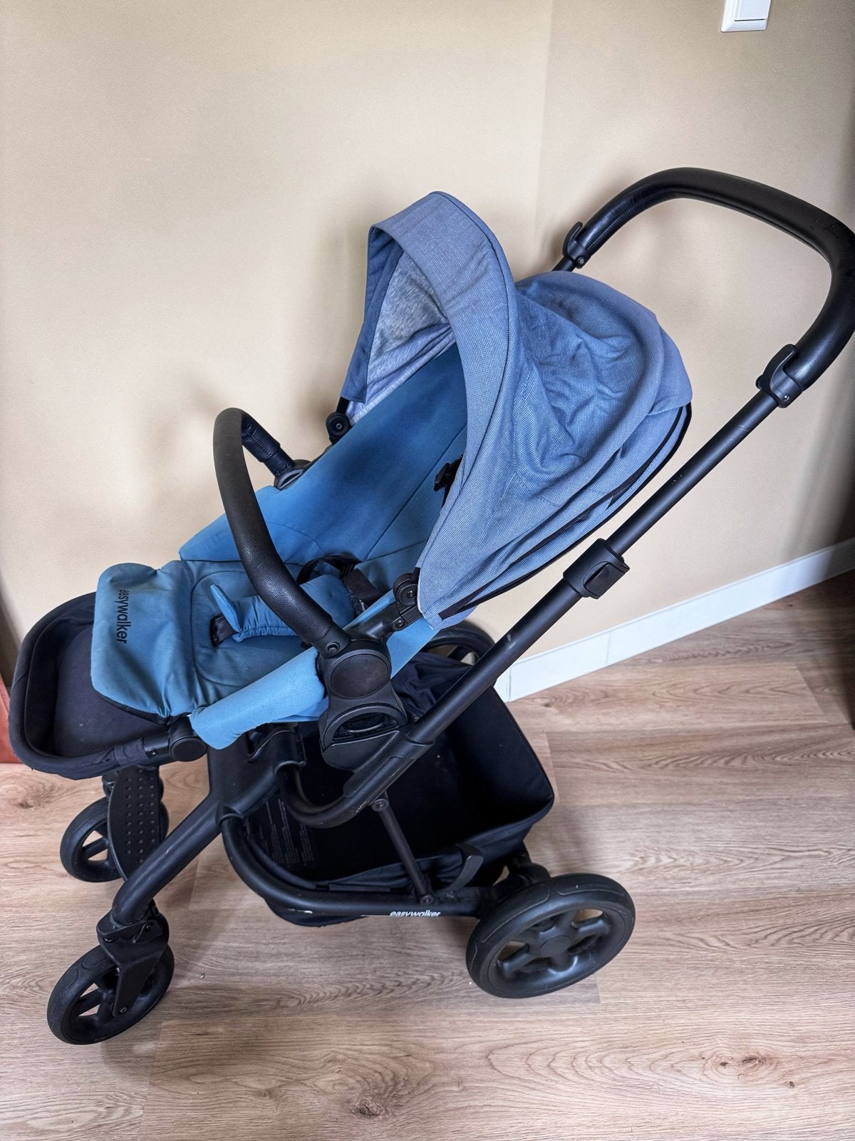 Easywalker full set - Pram, Carrycot, Footmuff & Accesories, Zo goed als nieuw, Combiwagen, Met reiswieg, Ophalen