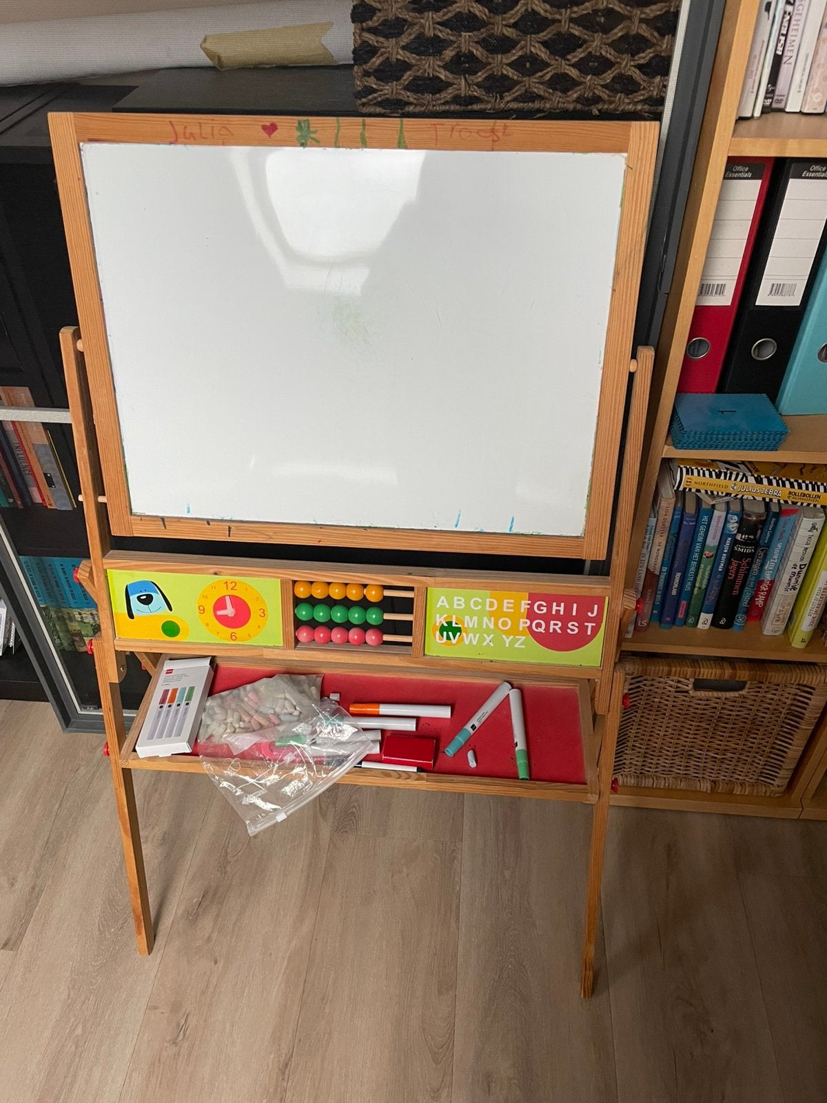 Schoolbord, Ophalen, Gebruikt, Krijtbord