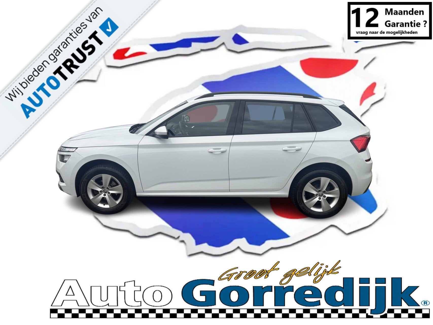 Skoda Kamiq 1.0 TSI Sport Business CLIMA,LMV,CRUISE,CARPLAY, Auto's, Dealer onderhouden, Stof, Gebruikt, Met garantie (alle)