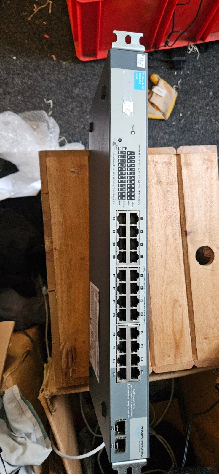 HP ProCurve Switch 1800-24G (J9028B) - 24-poorts Gigabit, Computers en Software, Netwerk switches, Ophalen of Verzenden