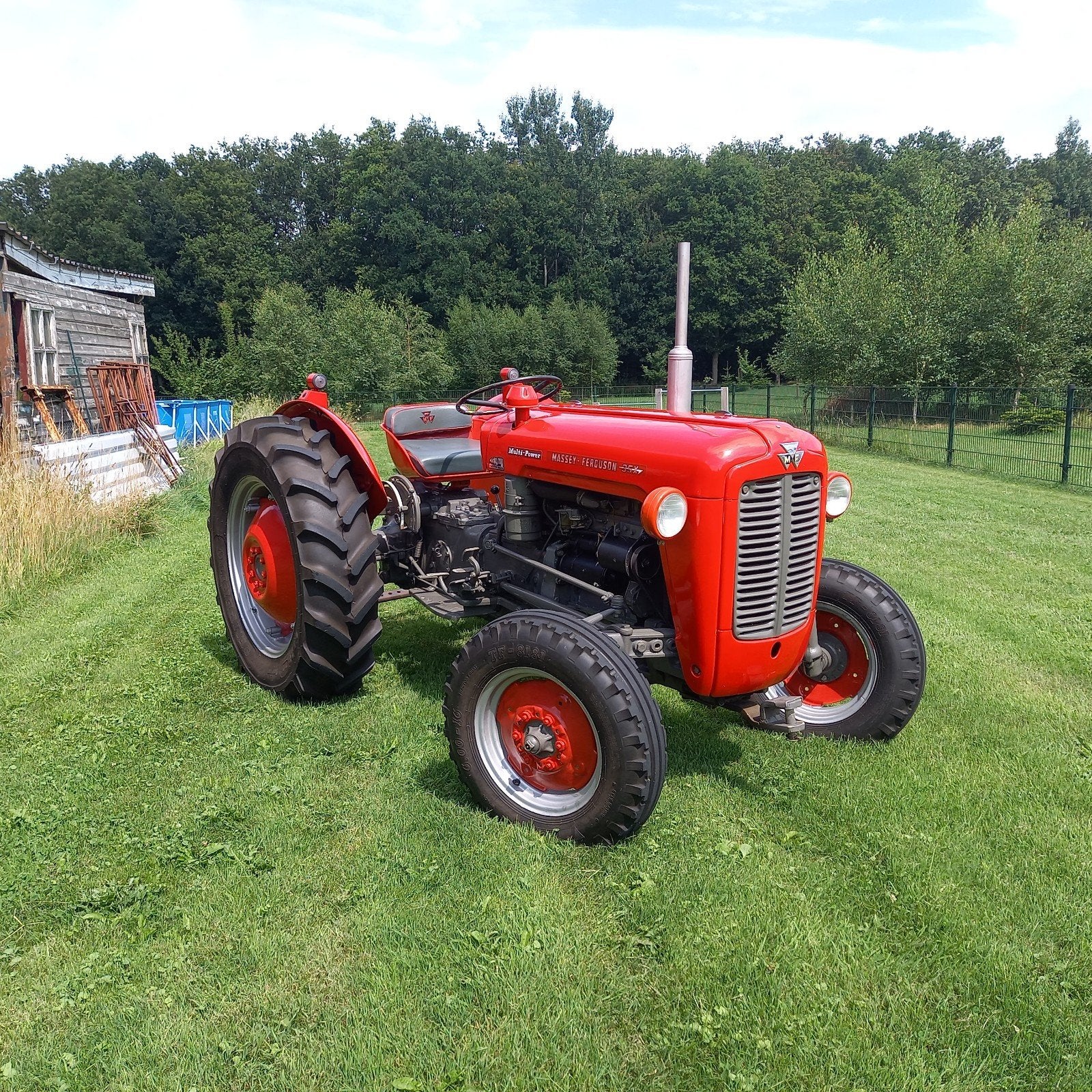 Massey ferguson 35X Multipower, Ophalen, Zo goed als nieuw