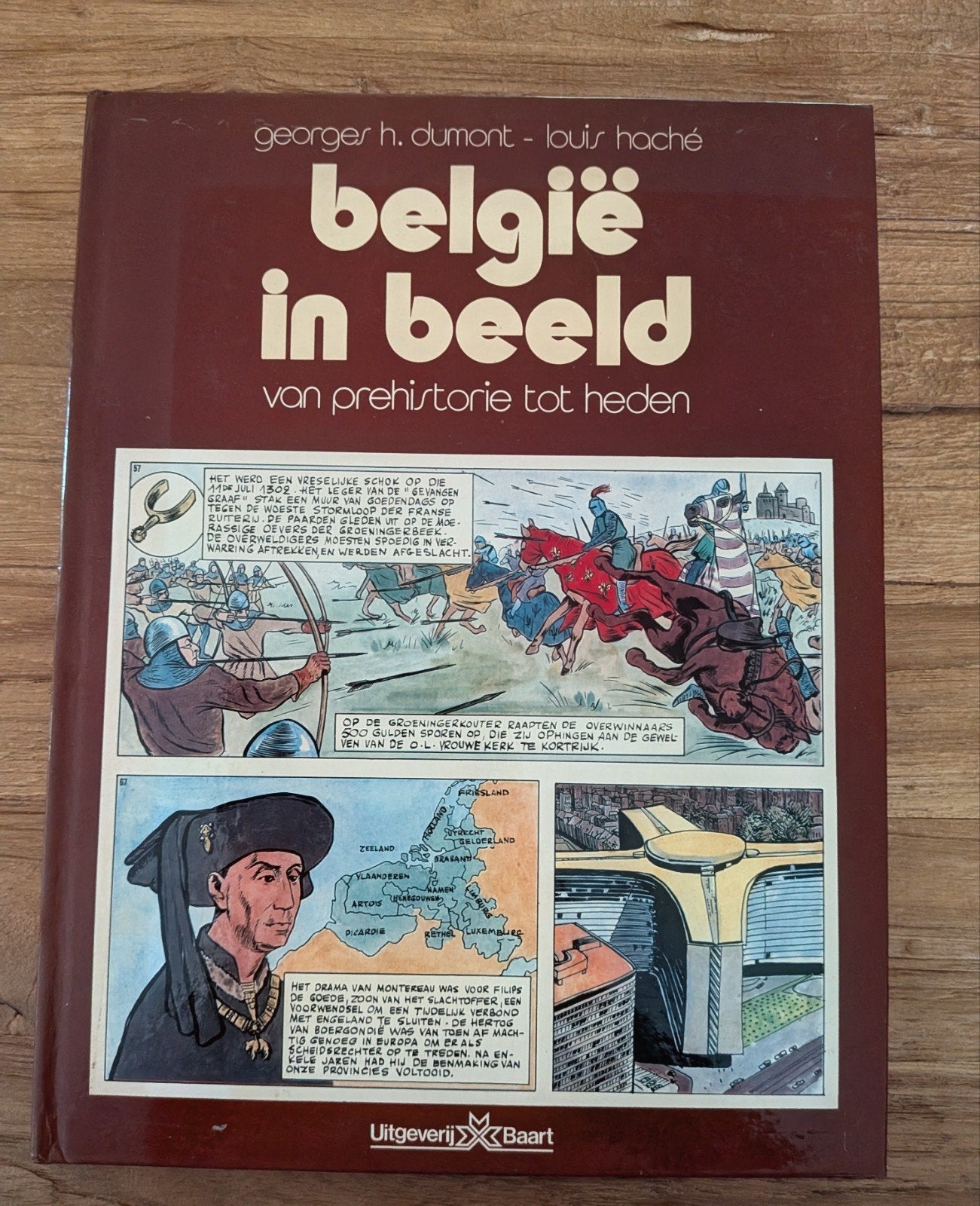 België in Beeld: Historische Stripvertelling (Heruitgave), Gelezen, Eén stripboek, Ophalen of Verzenden, Georges H. Dumont, Louis Haché