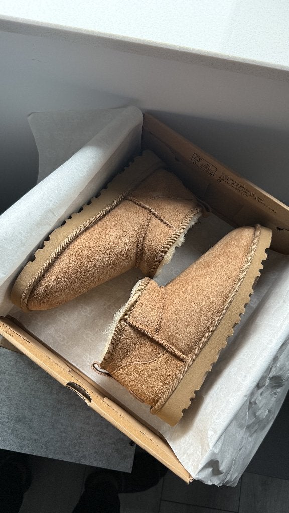 Uggs Classic Mini Platform - Maat 38 - Nieuw - Bruin, Bruin, Verzenden, Lage of Enkellaarzen, Nieuw