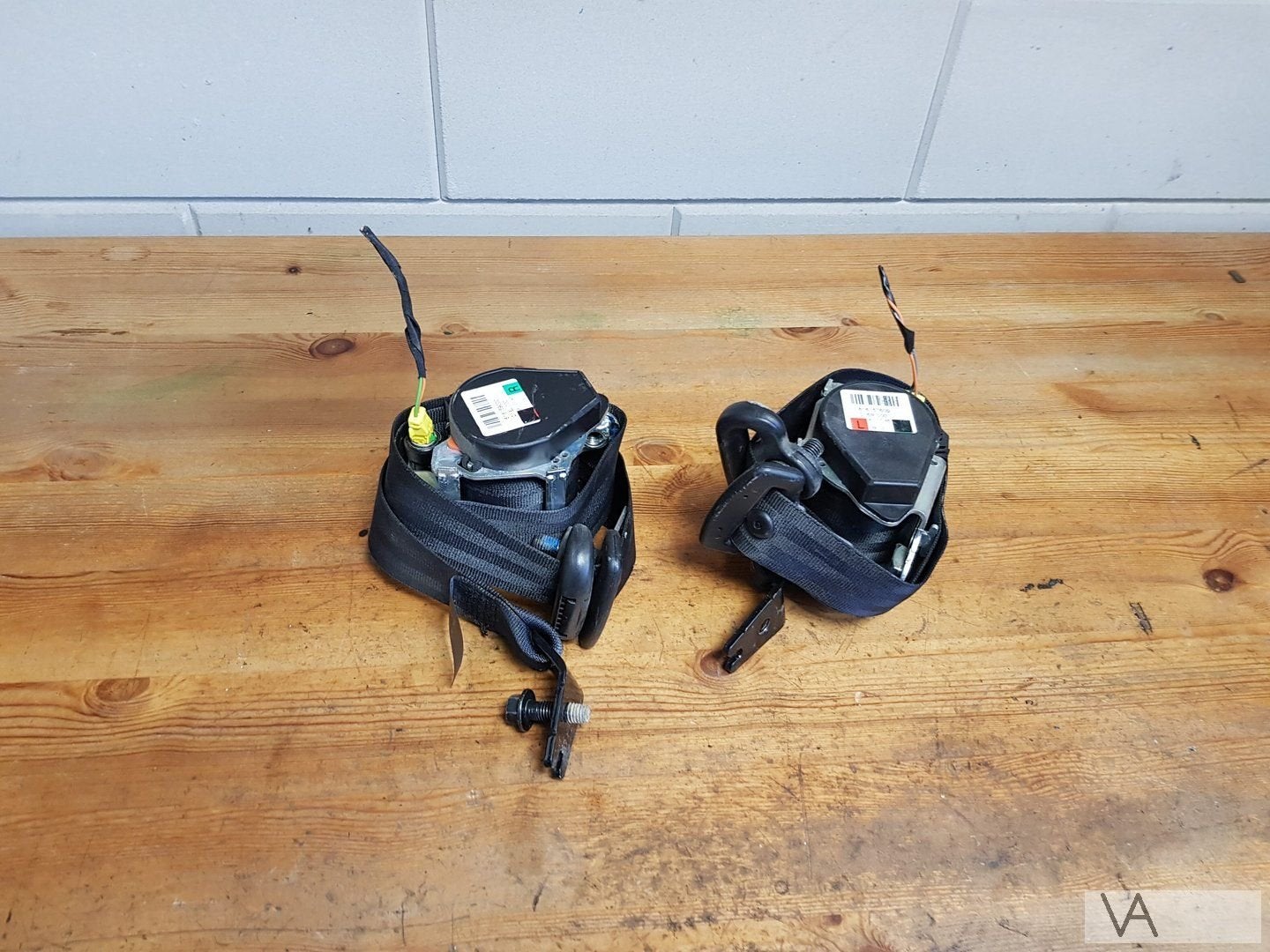 Volvo V60 2010 - 2017 veiligheidsgordel met spanner ACHTER, Gebruikt, -, -, Ophalen of Verzenden
