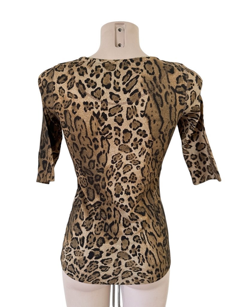 Marc Cain shirt S, Maat 38/40 (M), Bruin, Ophalen of Verzenden, Zo goed als nieuw