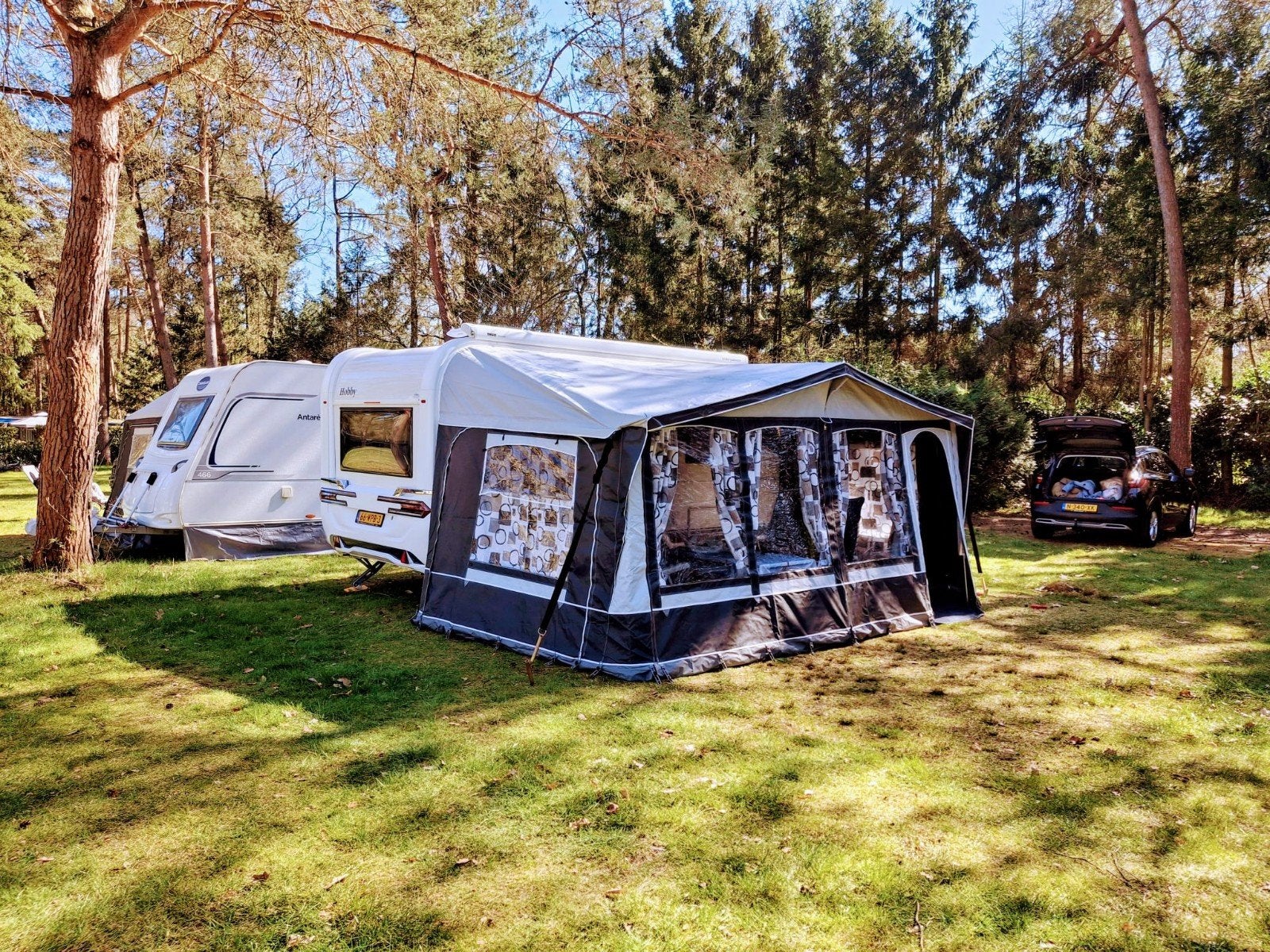 Hobby Excellent Edition Caravan met complete uitrusting, Rondzit, Hobby, Particulier, 4 tot 5 meter