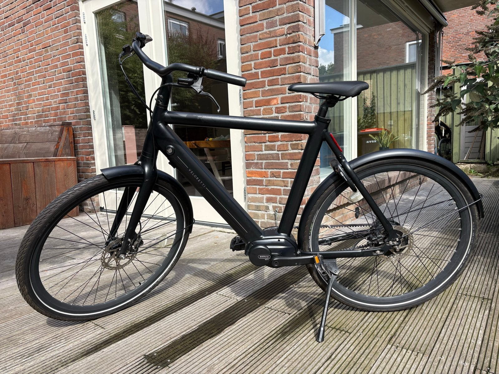 Veloretti Ace one ( met nieuwe Bafang M210 motor), Fietsen en Brommers, Ophalen, Veloretti, Zo goed als nieuw, 50 km per accu of meer