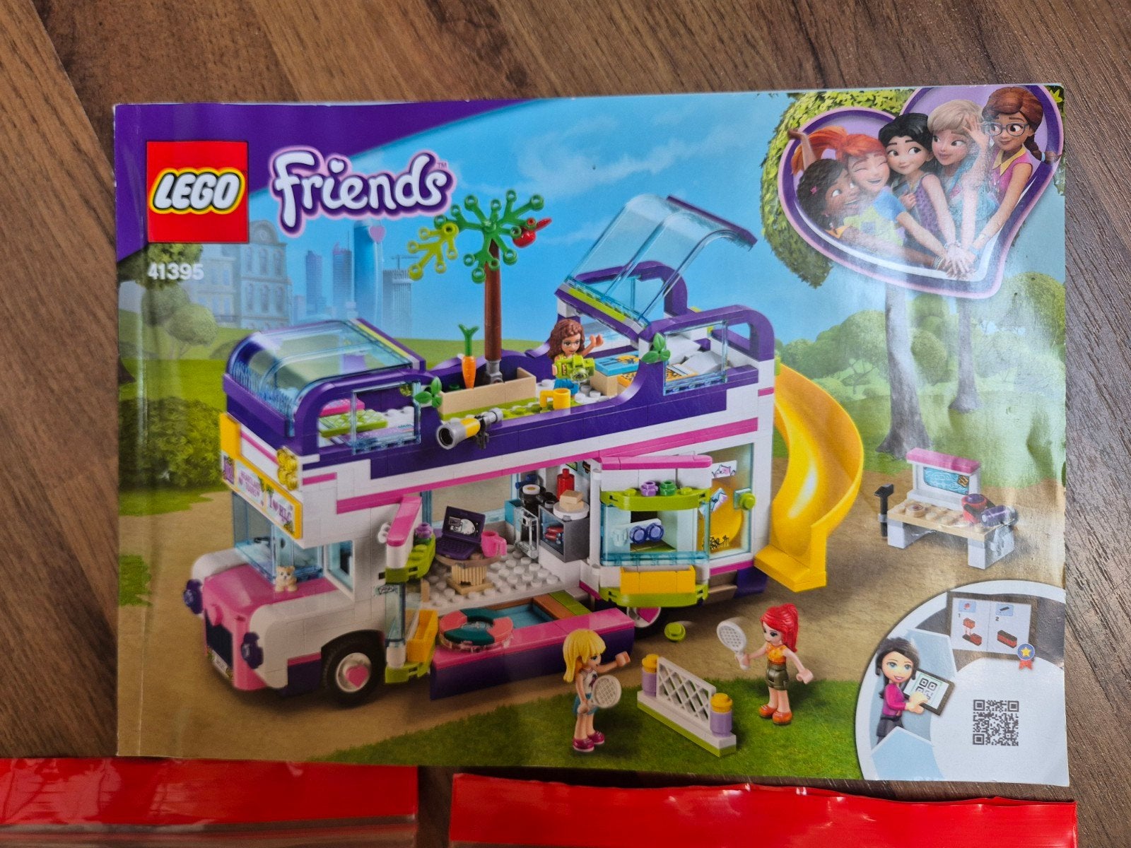 Lego Friends 41395 Vriendschapsbus - zonder doos, Kinderen en Baby's, Speelgoed | Duplo en Lego, Compleet, Lego, Friends, Ophalen of Verzenden