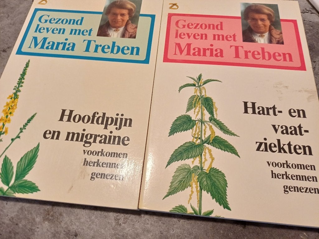 GEZOND LEVEN MET MARIA TREBEN  2 MAAL, Boeken, Ophalen of Verzenden, Zo goed als nieuw