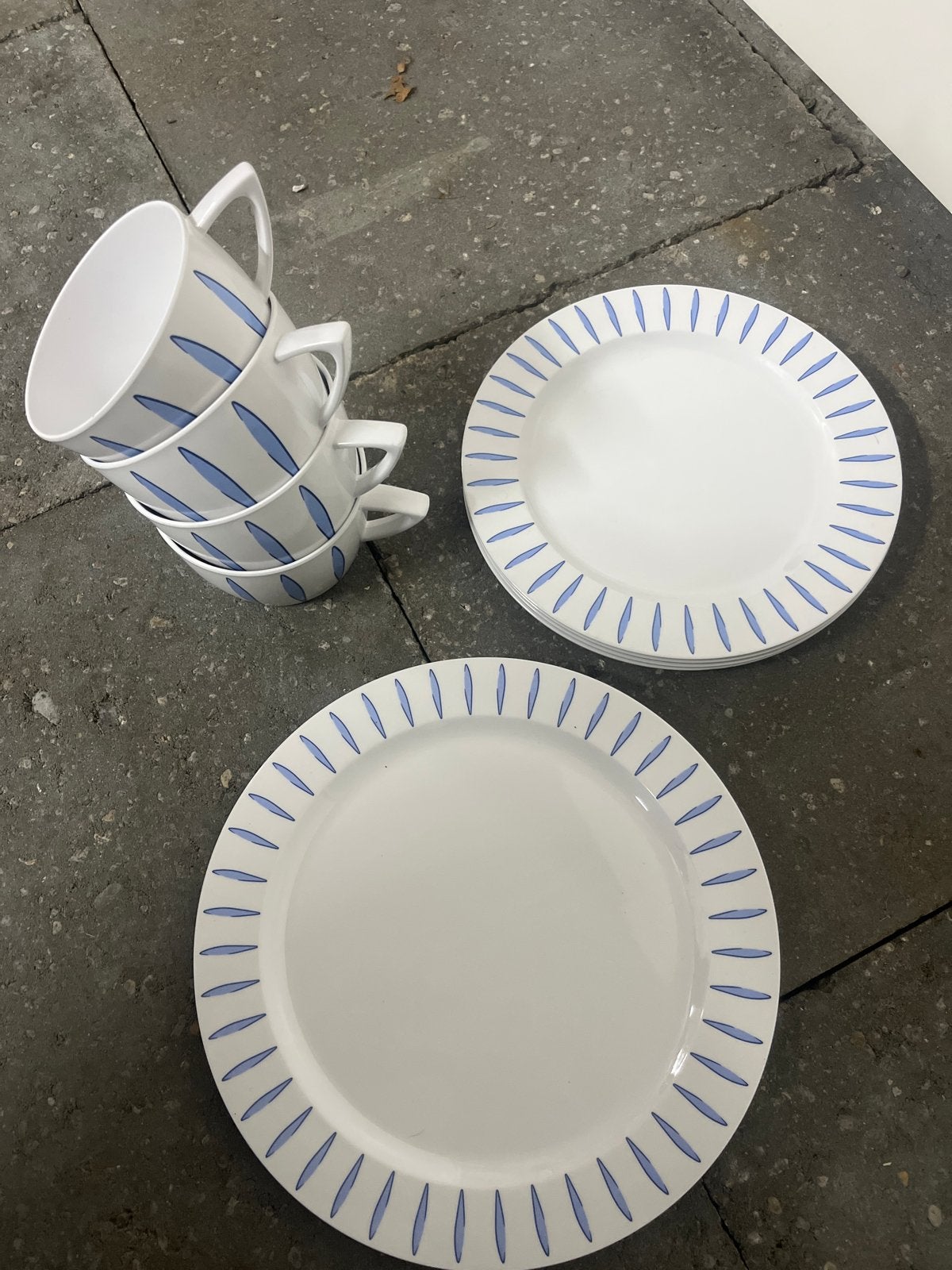 Mepal Lavendel Servies: Borden en Soepkommen Set, Huis en Inrichting, Keuken | Servies, Kunststof, Gebruikt, Mepal, Ophalen of Verzenden