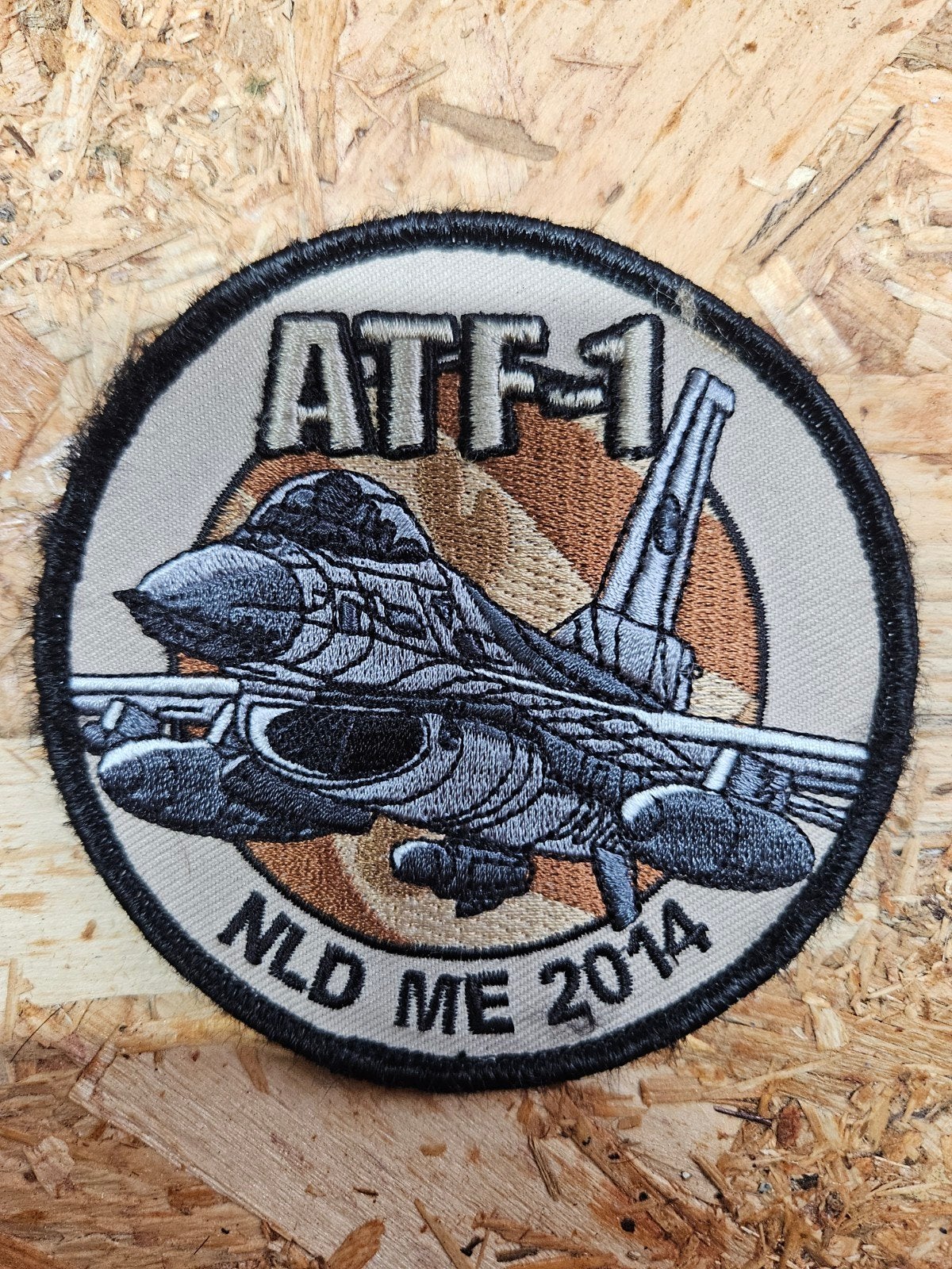 Luchtmacht ATF-1 NLD ME 2014 F-16 Patch, Ophalen of Verzenden, Zo goed als nieuw