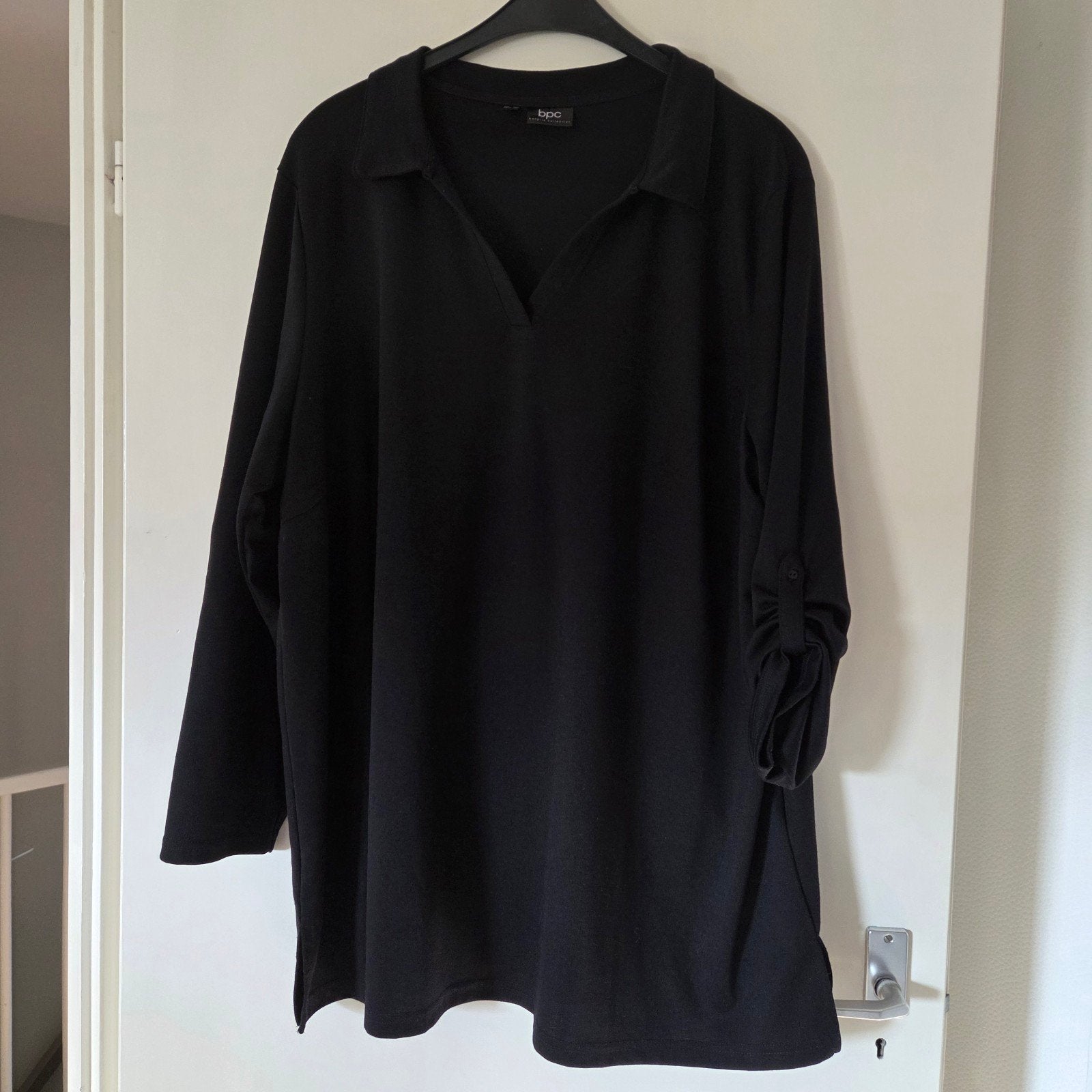 Zwart shirt/ blouse Bonprix maat 52-54. Nieuw, Bonprix, Zwart, Maat 46/48 (XL) of groter, Nieuw