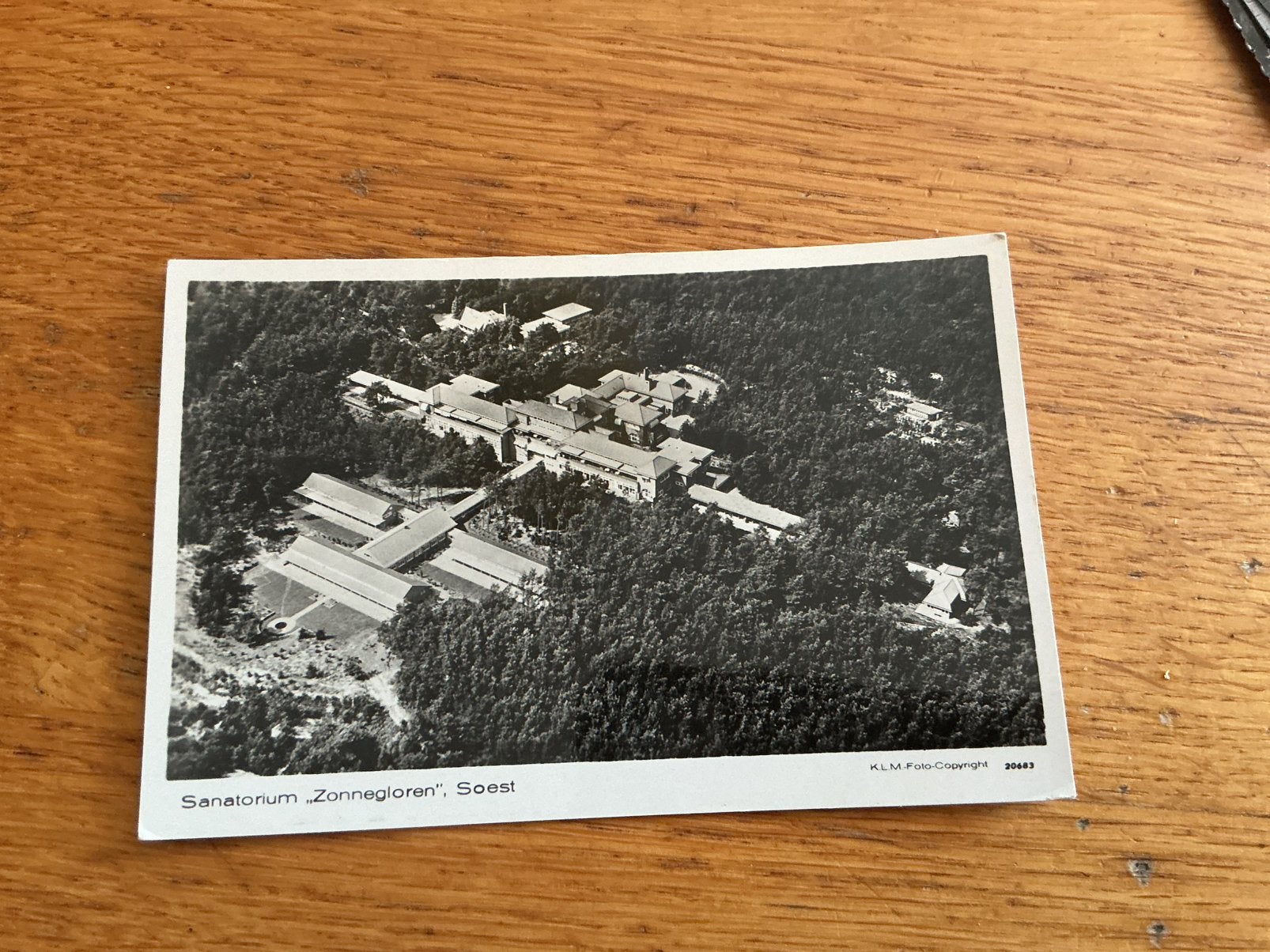 O303 Soest sanatorium Zonnegloren KLM, Ophalen of Verzenden, 1940 tot 1960, Utrecht