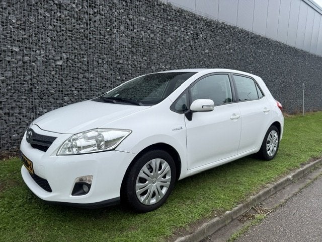 Toyota Auris 1.8 Full Hybrid Asp Dealer onderhouden., Auto's, Gebruikt, 4 cilinders, Wit, Origineel Nederlands
