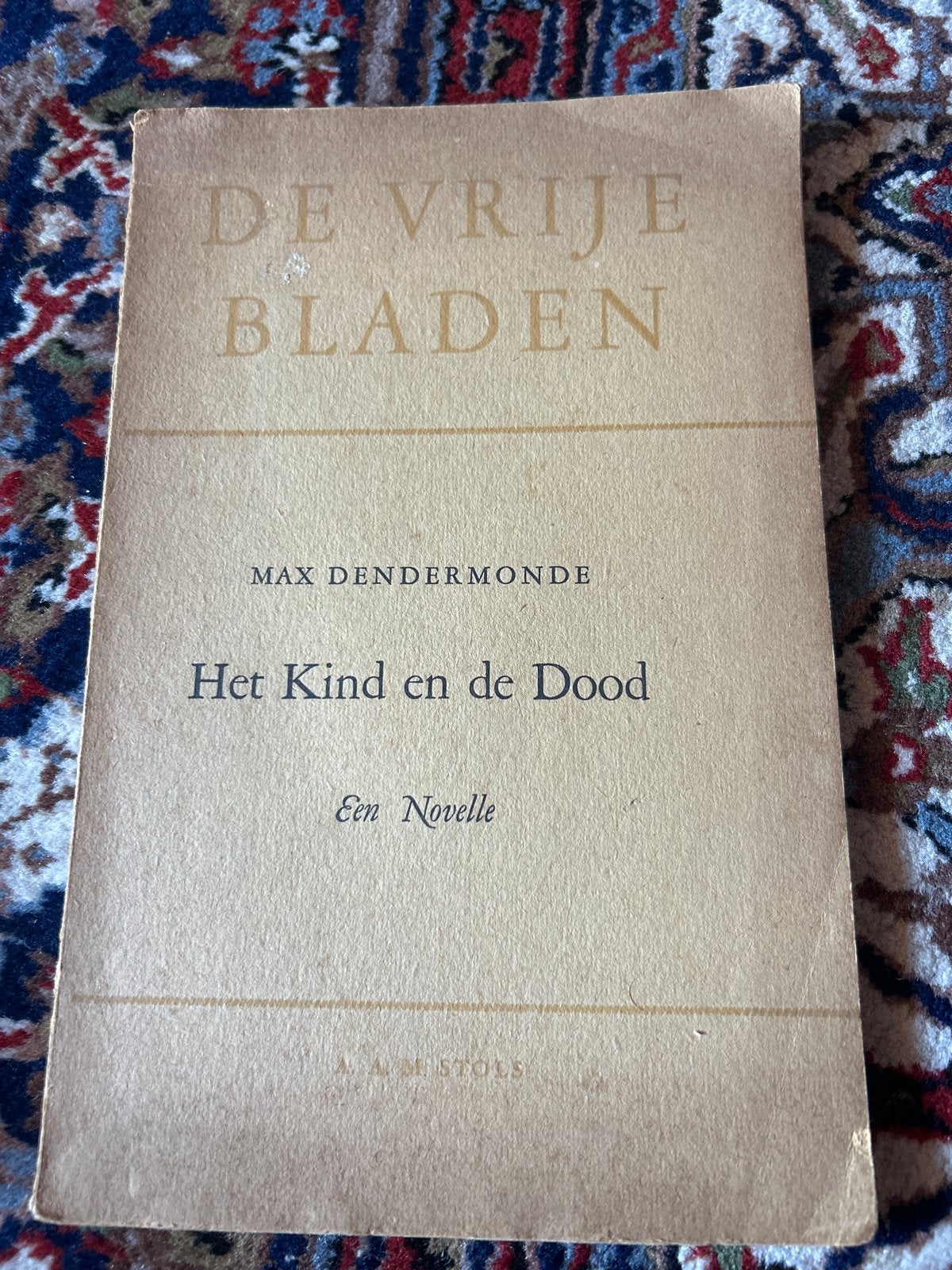 Het Kind en de Dood - Max Dendermonde (1946), Ophalen of Verzenden, Gelezen, Nederland