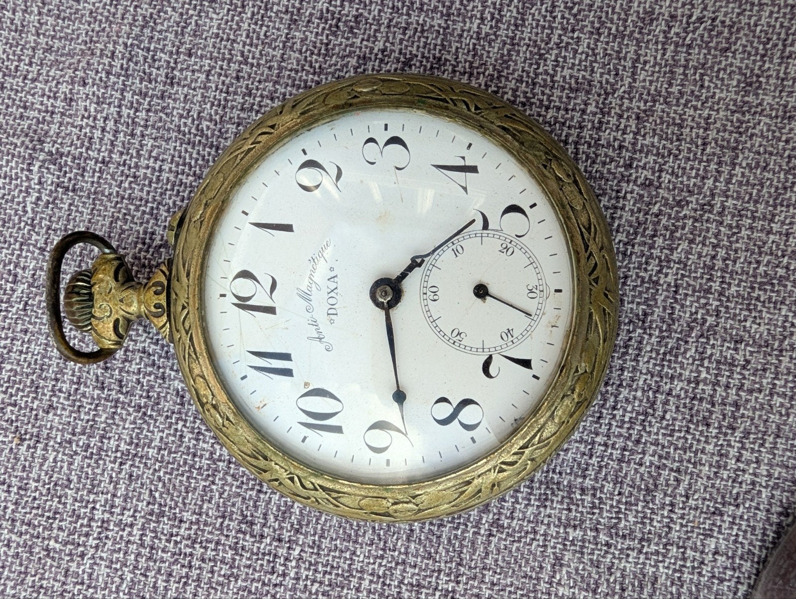 Antiek Doxa zakhorloge - Medaille d'Or Milan 1906, Ophalen of Verzenden, Overige materialen, Overige typen