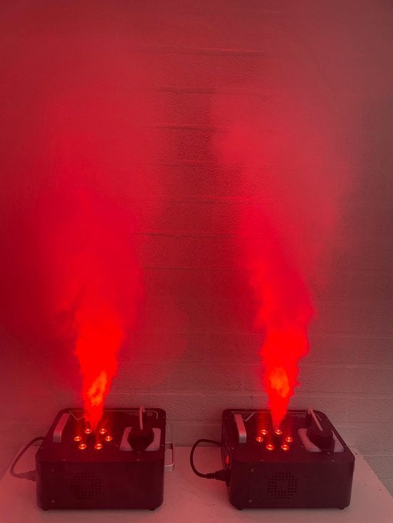 Set fogjet rookmachines met rgb leds, Muziek en Instrumenten, Licht en Laser, Ophalen, Nieuw, Licht