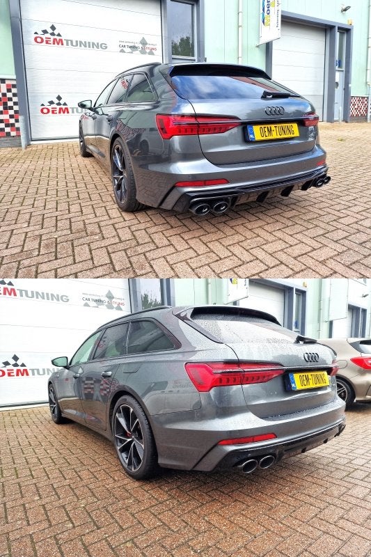 Diffuser geschikt voor A6 S6 C8 | 2018 – 2025 | S-Line, Auto diversen, Tuning en Styling, Ophalen of Verzenden