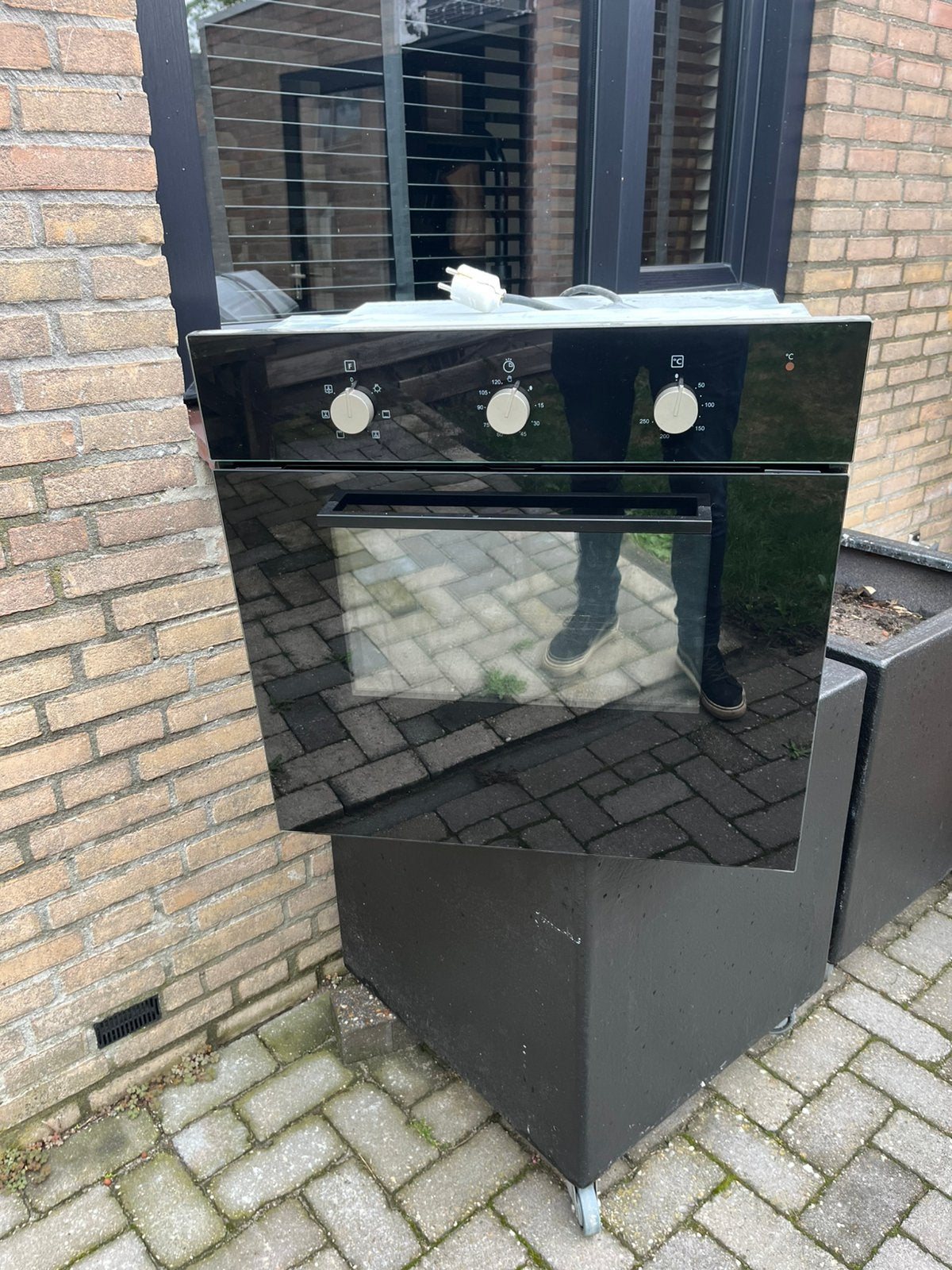 Prima werkende IKEA heteluchtoven (inbouw), Witgoed en Apparatuur, Ovens, Ophalen, Gebruikt