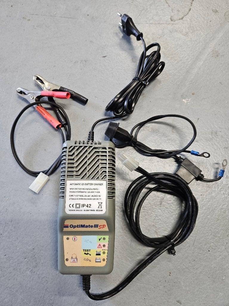 Optimate III SP Acculader, Auto-onderdelen, Accu's en Toebehoren, Ophalen of Verzenden, Gebruikt