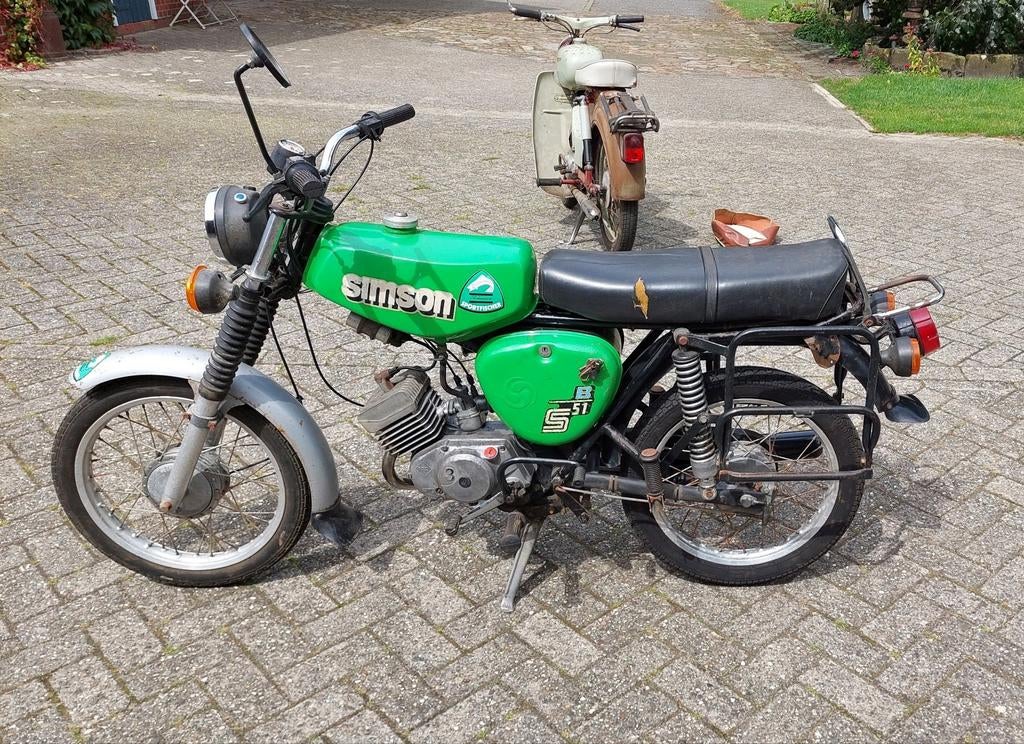 Gezocht / simson brommer schwalbe s51 s50 kr51 sr2 oldtimer, Fietsen en Brommers, Ophalen, Overige merken