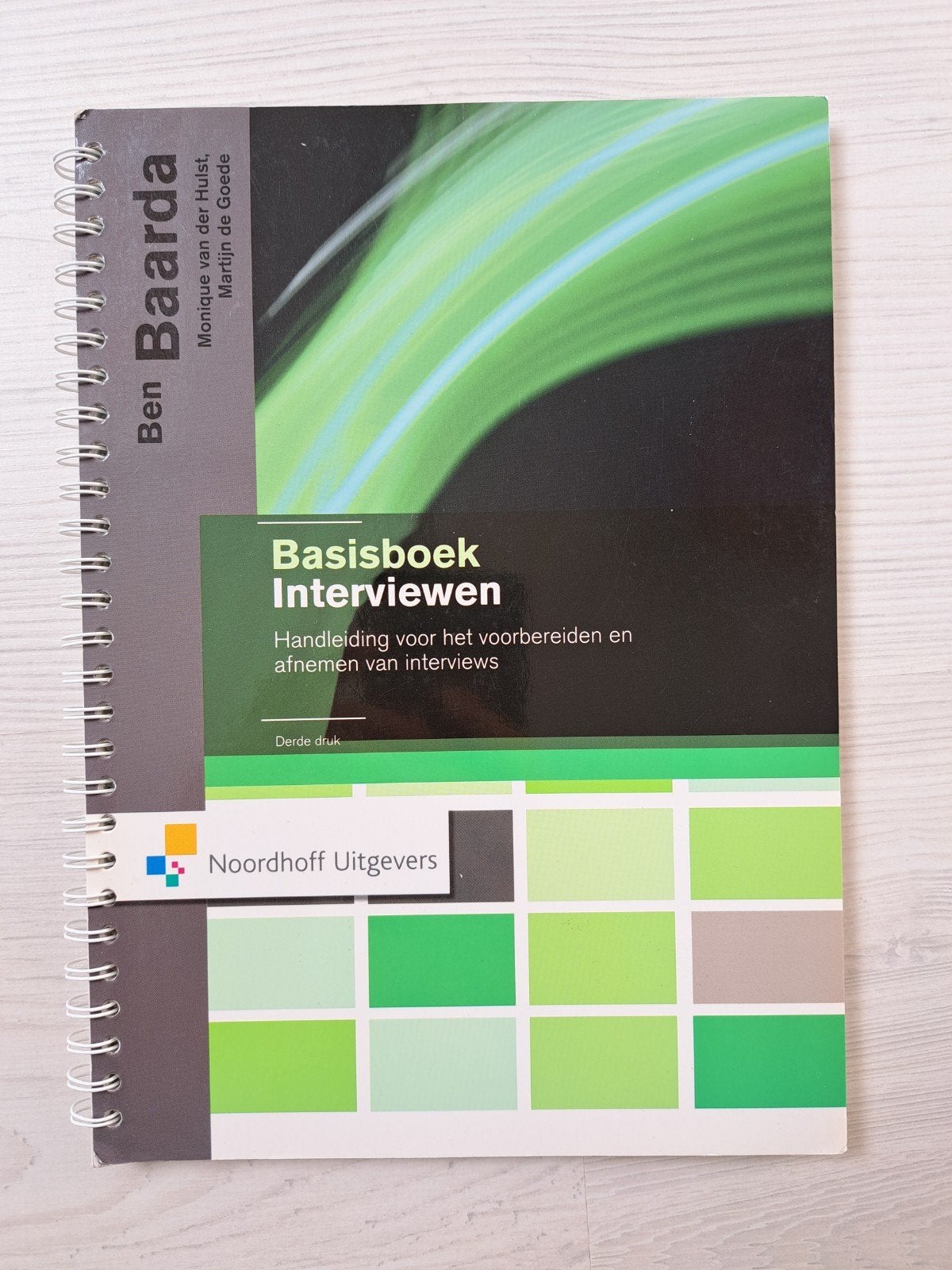 Ben Baarda - Basisboek interviewen, Ophalen of Verzenden, Gelezen, Monique van der Hulst; Ben Baarda; Martijn de Goede