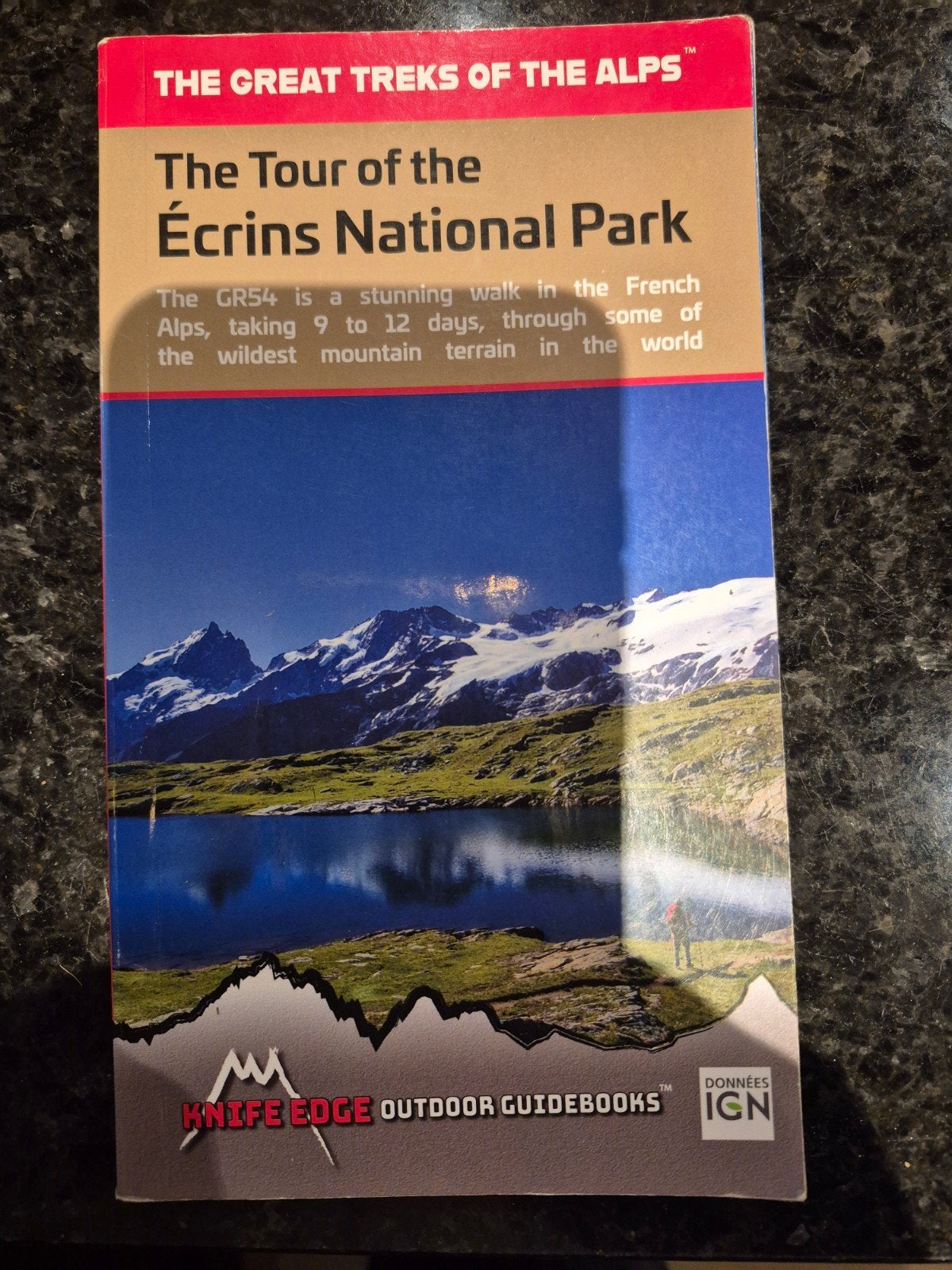 GR54: The Tour of the Écrins National Park - Wandelgids, Fiets- of Wandelgids, Europa, Ophalen of Verzenden, Knife Edge Outdoor Guidebooks