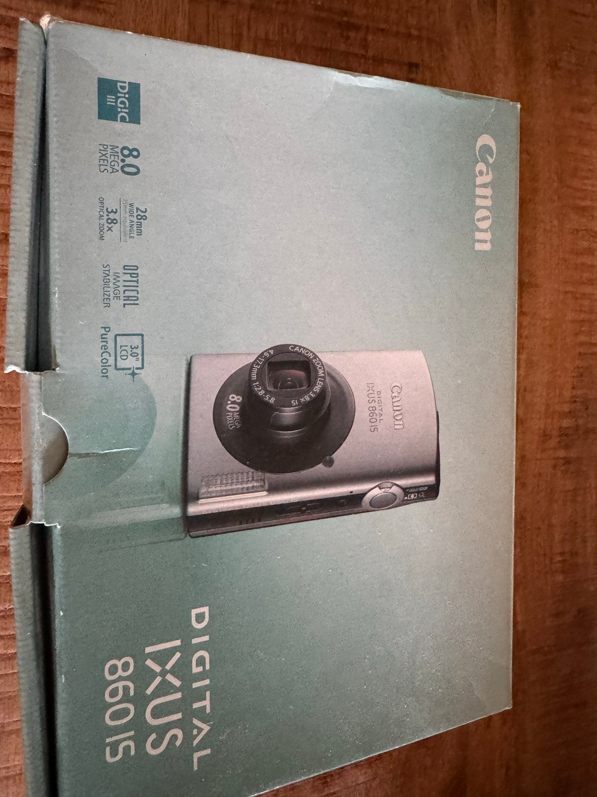 Canon Digital IXUS 860 IS - Gloednieuw in doos, Ingebouwde flitser, Canon, Nieuw, Ophalen of Verzenden
