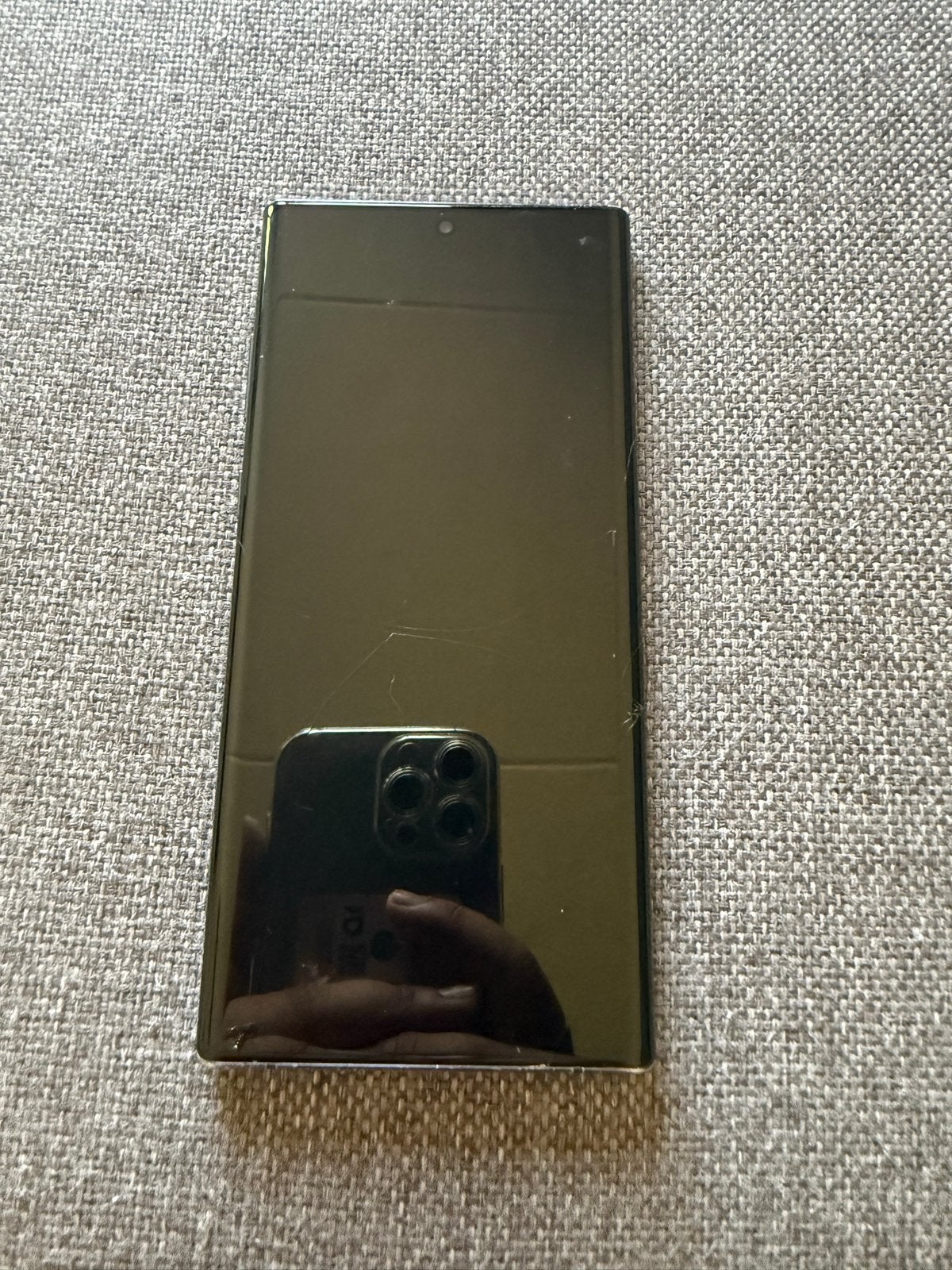 Samsung Note 10 Plus - Werkt perfect ondanks barsten, Ophalen of Verzenden, Gebruikt, Galaxy Note 10, Zonder abonnement
