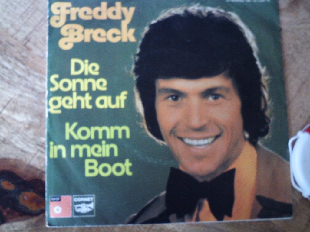 Freddy Breck - Die Sonne geht auf (Single)  3s, 7 inch, Zo goed als nieuw, Beschermende buitenhoes, EP