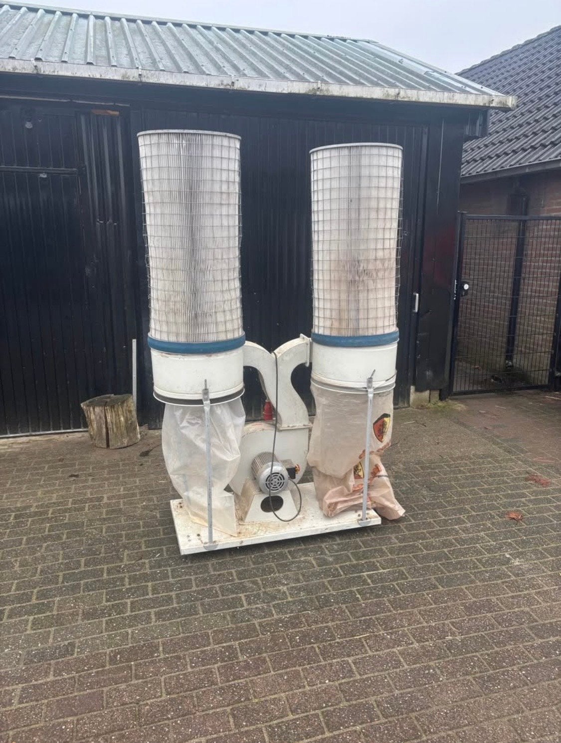 Afzuiging 380V, Doe-het-zelf en Verbouw, Ventilatie en Afzuiging, Ophalen of Verzenden, Gebruikt, Afzuiger