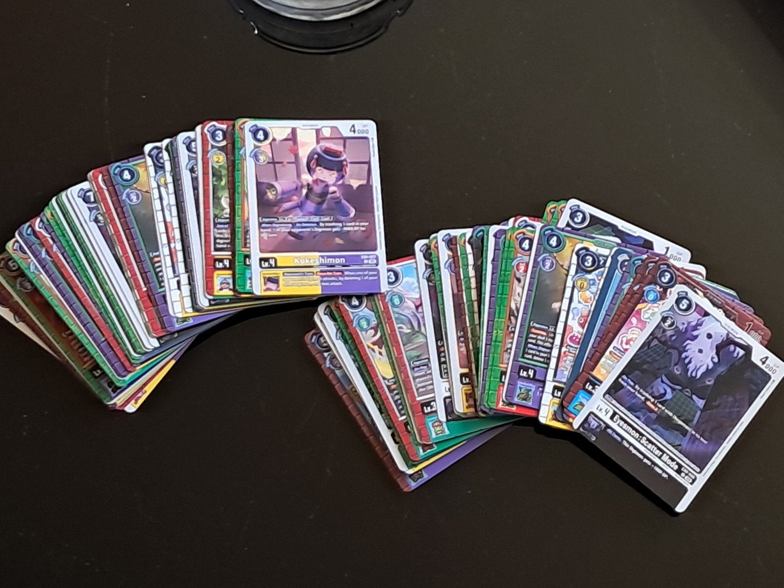 100 DIGIMON TRADING CARDS, Ophalen of Verzenden, Zo goed als nieuw