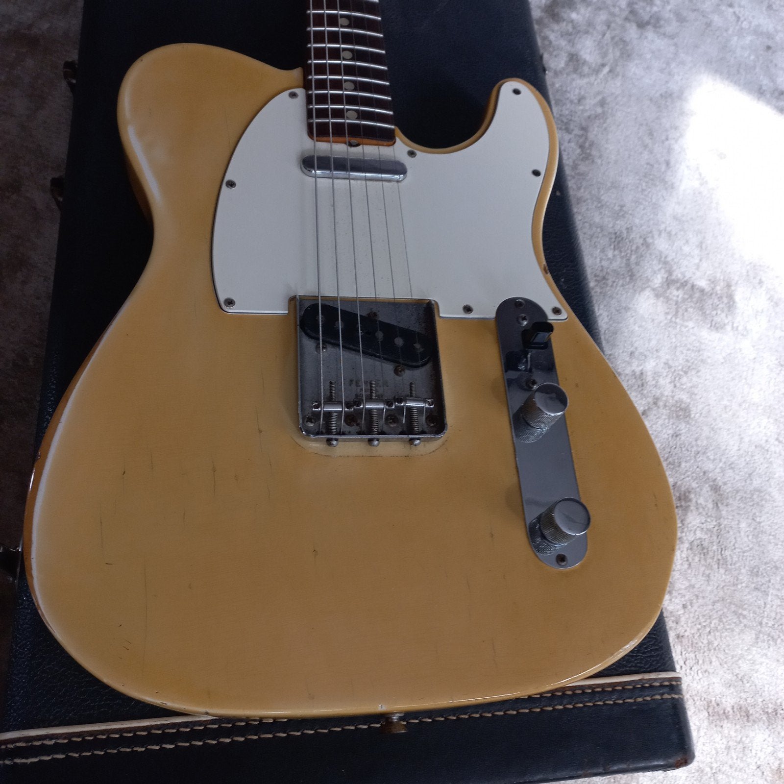 Fender telecaster 1971 blond, Ophalen of Verzenden, Solid body, Fender