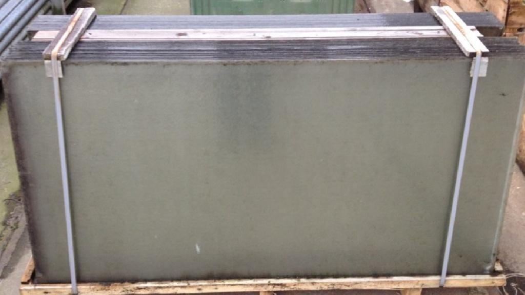 Kassenglas 165*99.7 cm 4 mm dik zgan, Tuin en Terras, Kassen, Ophalen, Overige materialen, Info@terraglas.nl, Zo goed als nieuw