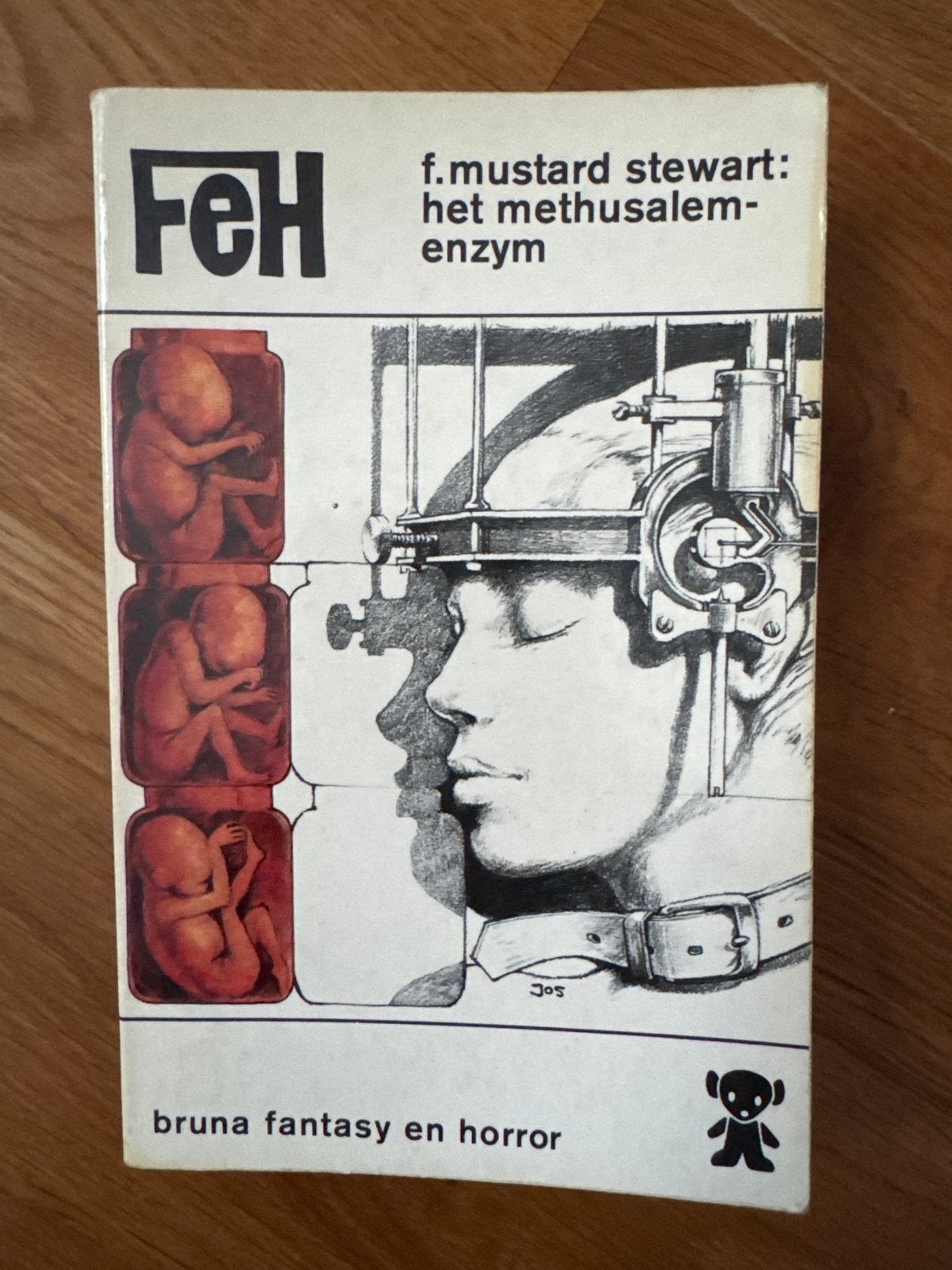 F. Mustard Stewart: Het Methusalem-Enzym (Bruna Fantasy), Ophalen of Verzenden, Gelezen