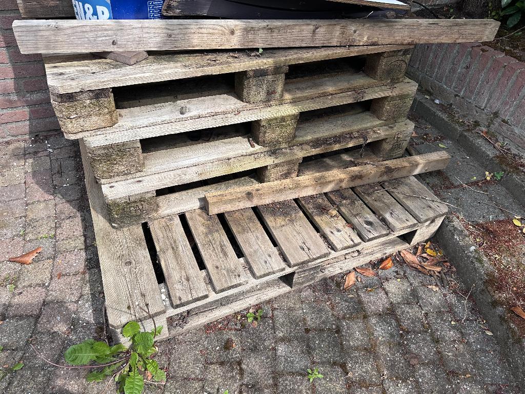 Pallets gratis 4, Ophalen, Gebruikt