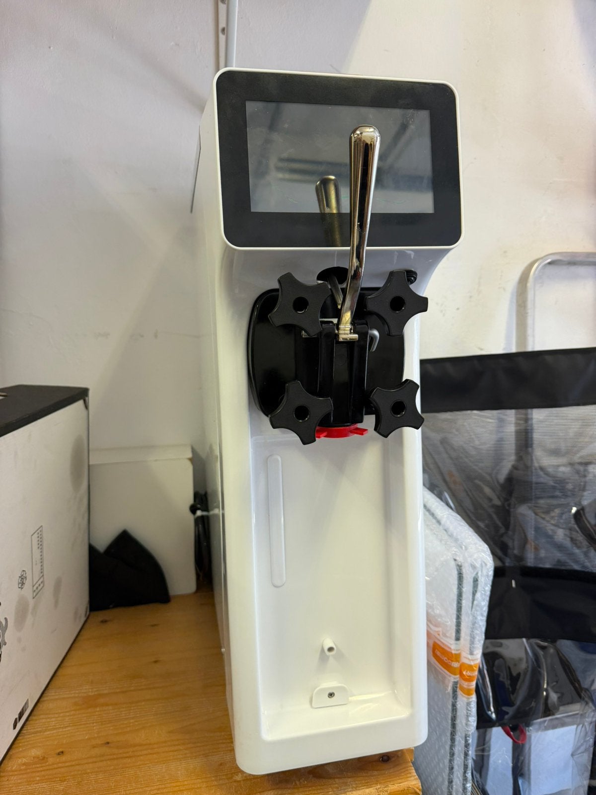 Softijs machine - 1 week gebruikt, Witgoed en Apparatuur, Ophalen, Zo goed als nieuw