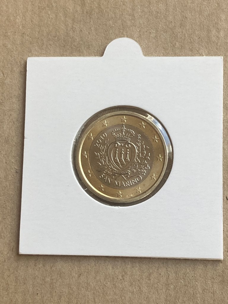 (66) 1 Euro San Marino 2010. UNC., Postzegels en Munten, Munten | Europa | Euromunten, Ophalen of Verzenden, San Marino, 1 euro