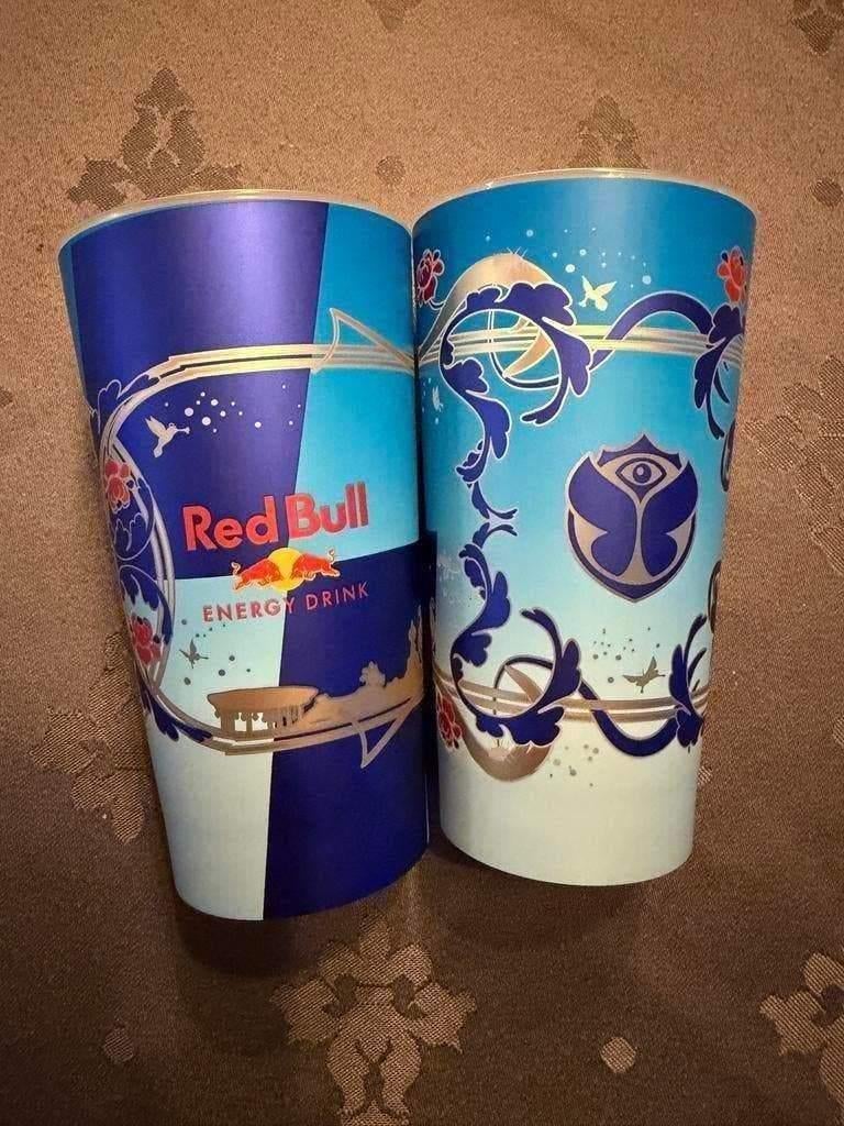 Red Bull Tomorrowland Limited Edition Beker, Ophalen of Verzenden, Overige merken, Glas, Overige typen