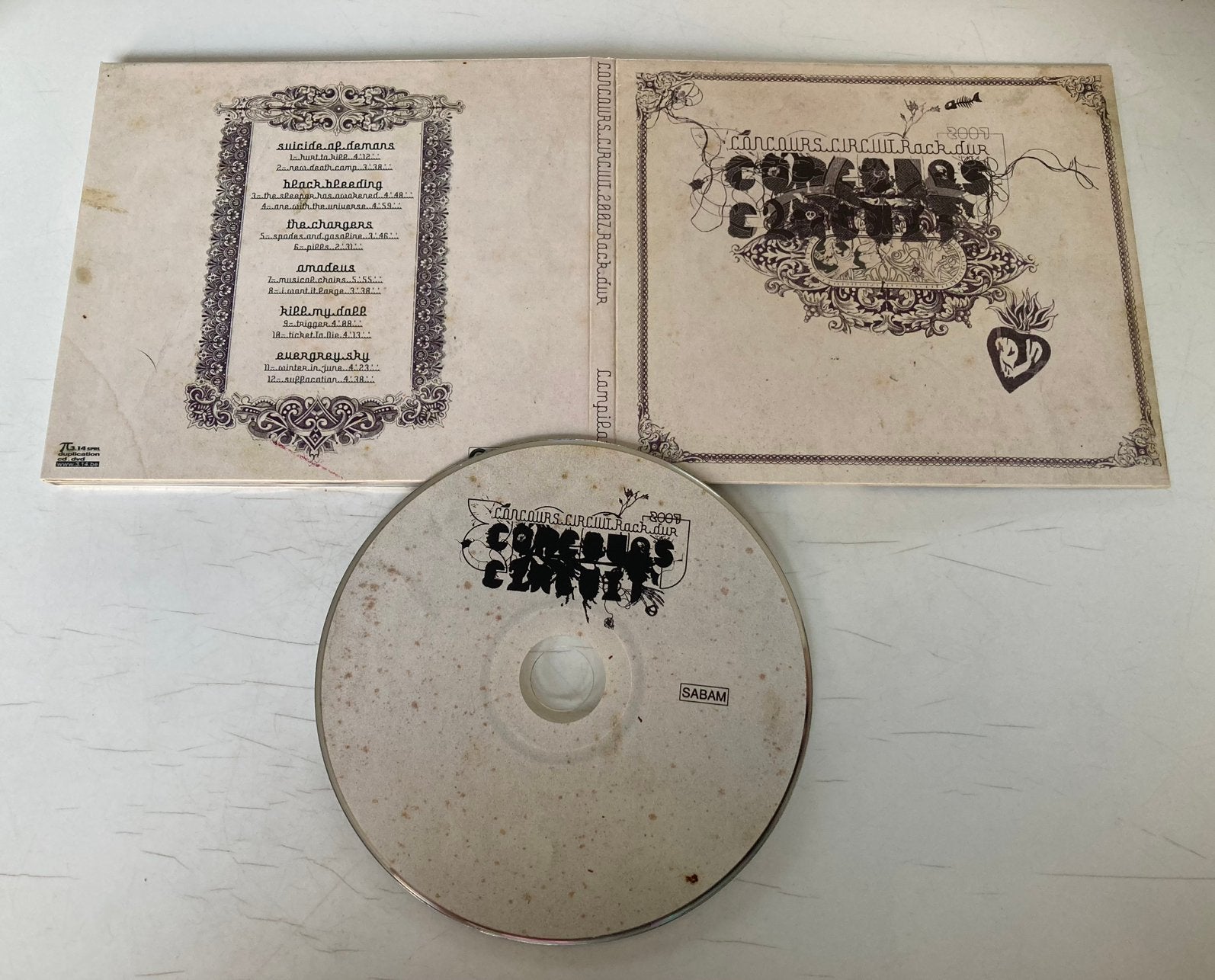 Concours Circuit 2007 Rock Dur (digipak), Ophalen of Verzenden, Zo goed als nieuw